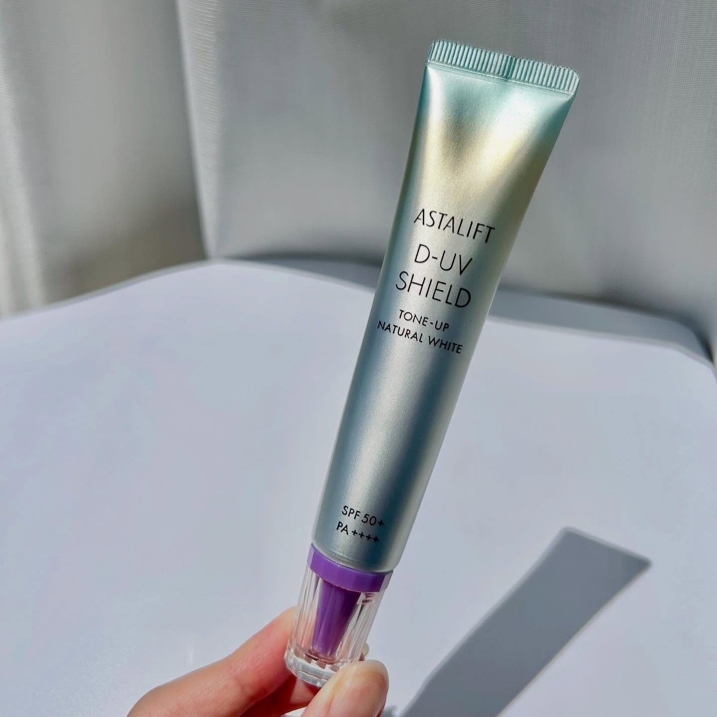 アスタリフト D-UVシールド トーンアップ/アスタリフト/日焼け止め・UVケアを使ったクチコミ（2枚目）