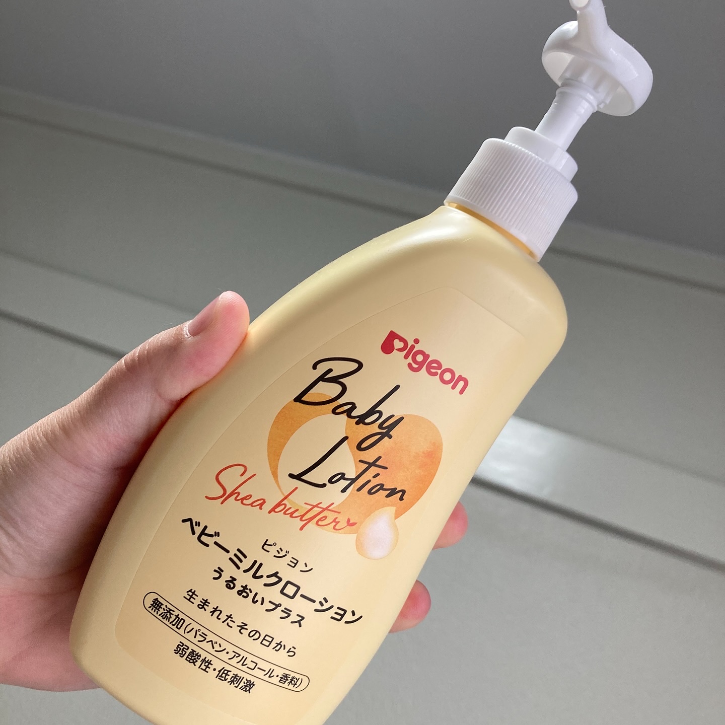 ベビーミルクローションうるおいプラス 300g/ピジョン/ボディローションを使ったクチコミ（1枚目）