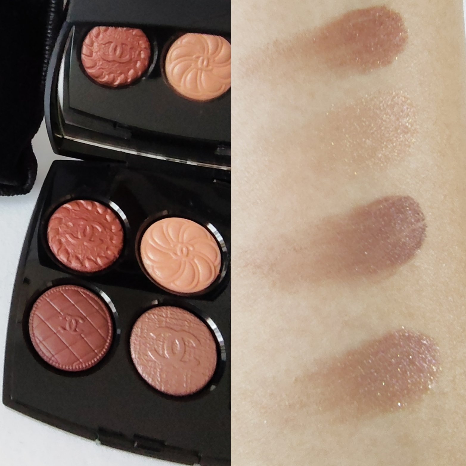 レ キャトル オンブル ブトン/CHANEL/アイシャドウパレットを使ったクチコミ（2枚目）