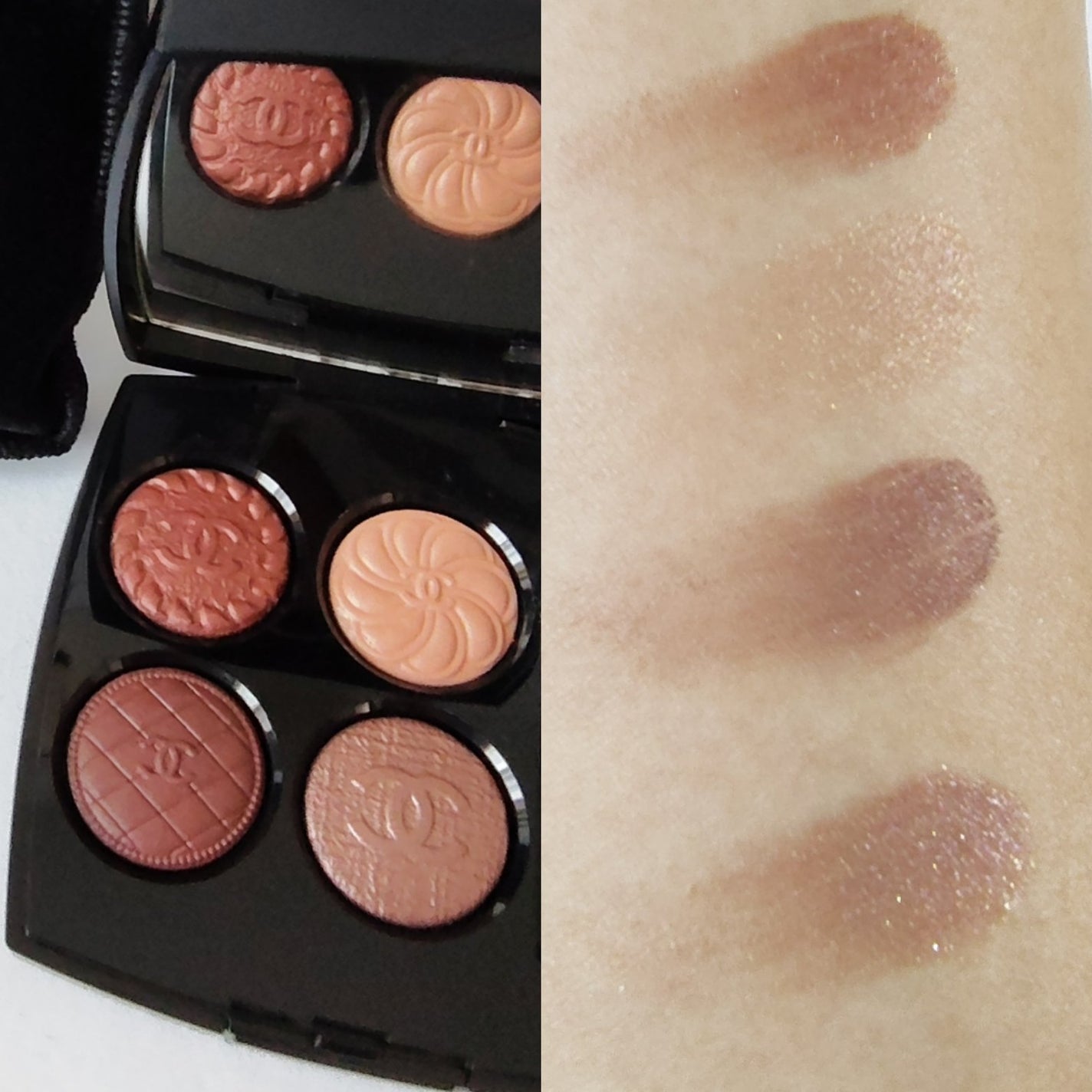 レ キャトル オンブル ブトン/CHANEL/アイシャドウパレットを使ったクチコミ(2枚目)