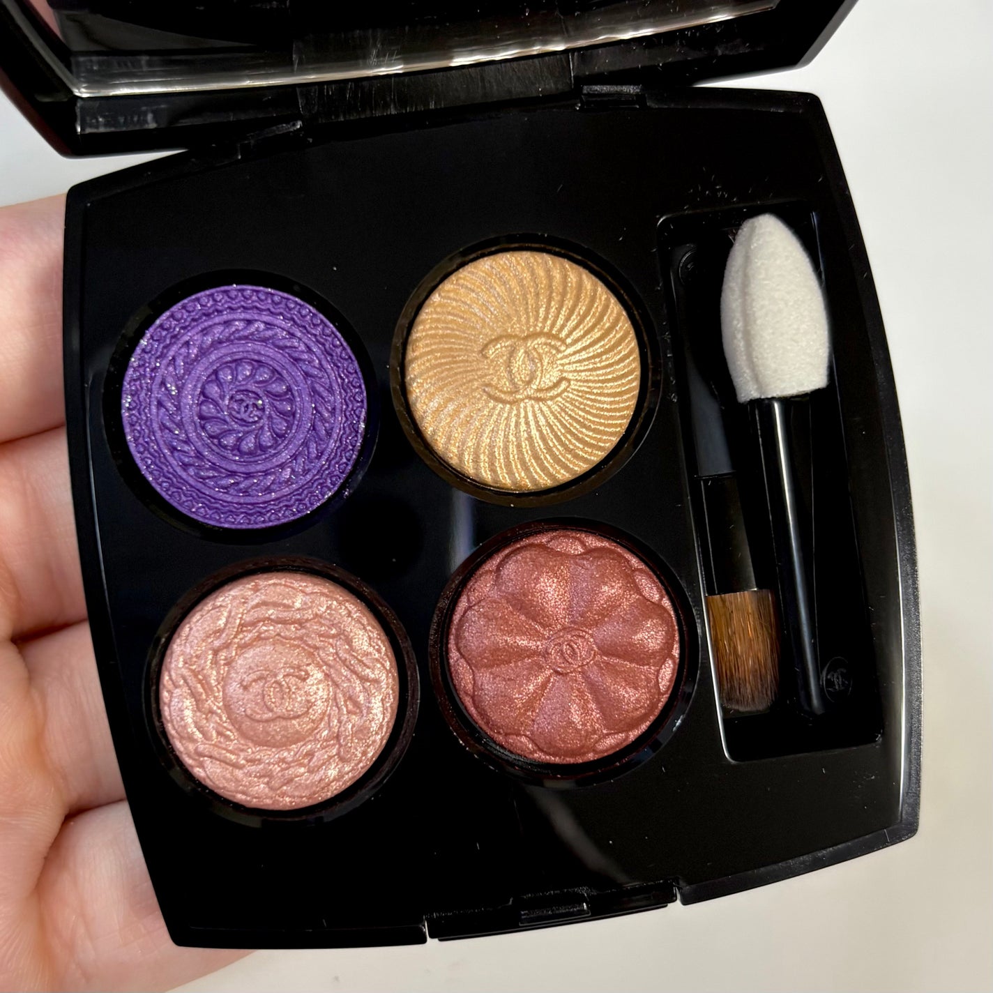 レ キャトル オンブル ブトン/CHANEL/アイシャドウパレットを使ったクチコミ(3枚目)