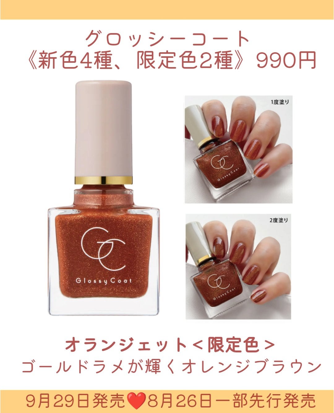 グロッシーコート/スキューズミー/オールインワンネイルを使ったクチコミ(7枚目)