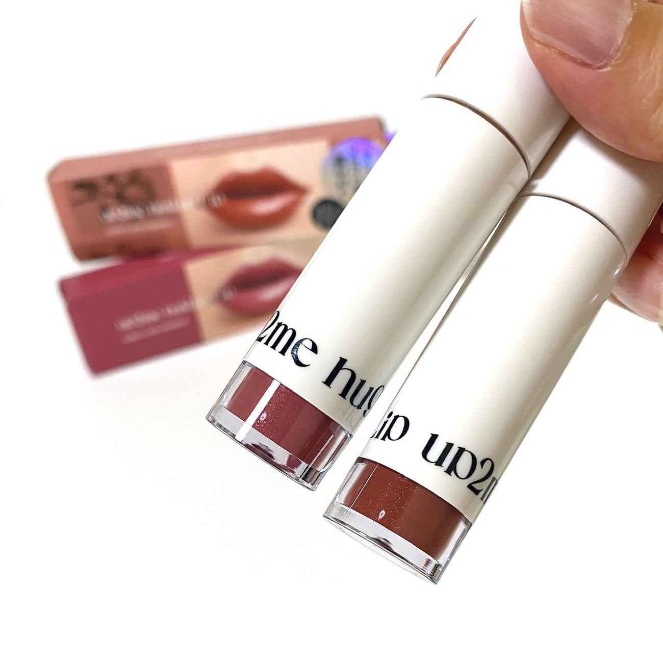 アップトゥーミー ハグマイリップ カラーロックプランパー/up2me/リッププランパーを使ったクチコミ(7枚目)