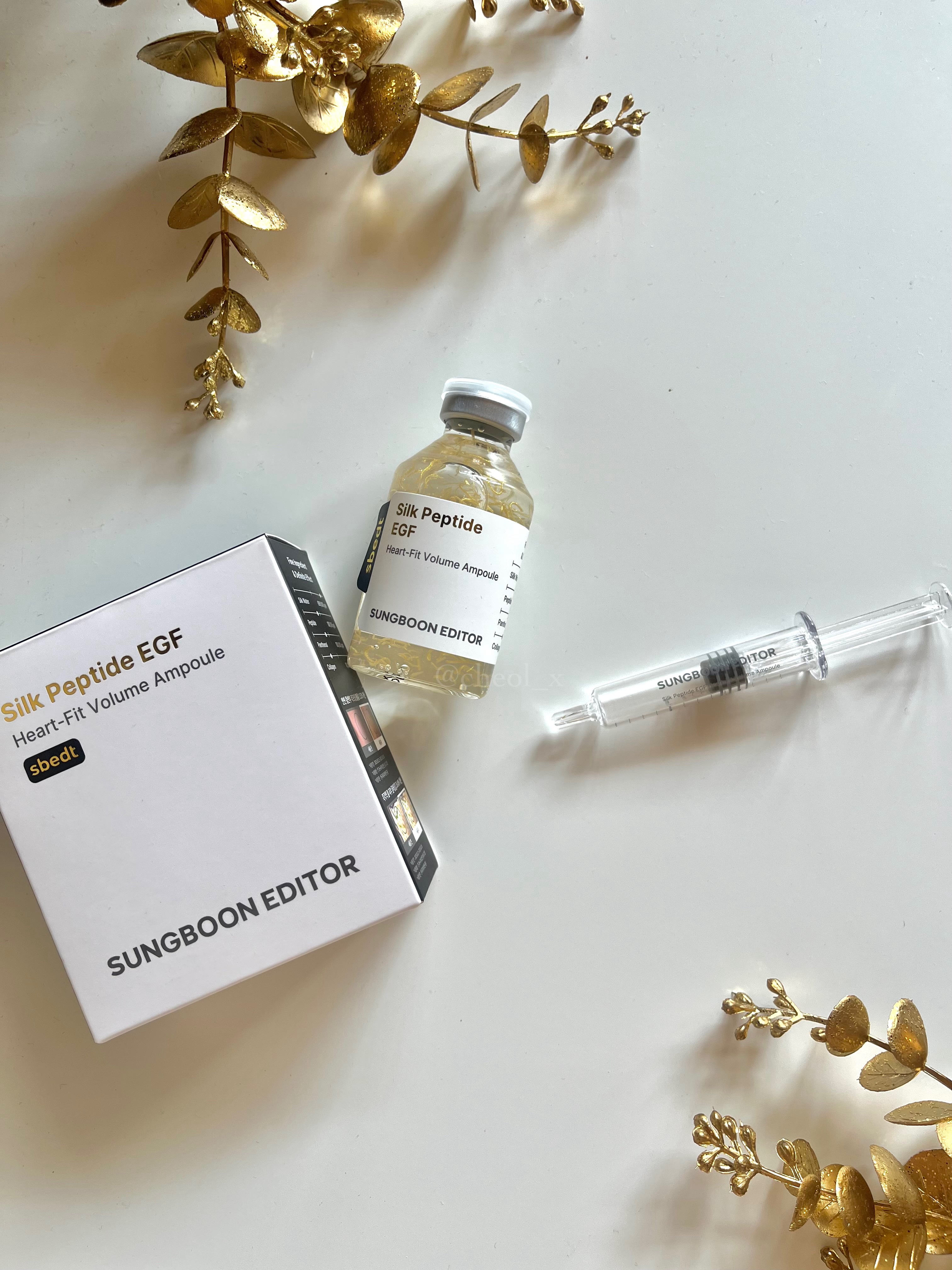 シルクペプチドインテンシブリフティングアンプル/SUNGBOON EDITOR（成分エディター）/美容液を使ったクチコミ（1枚目）