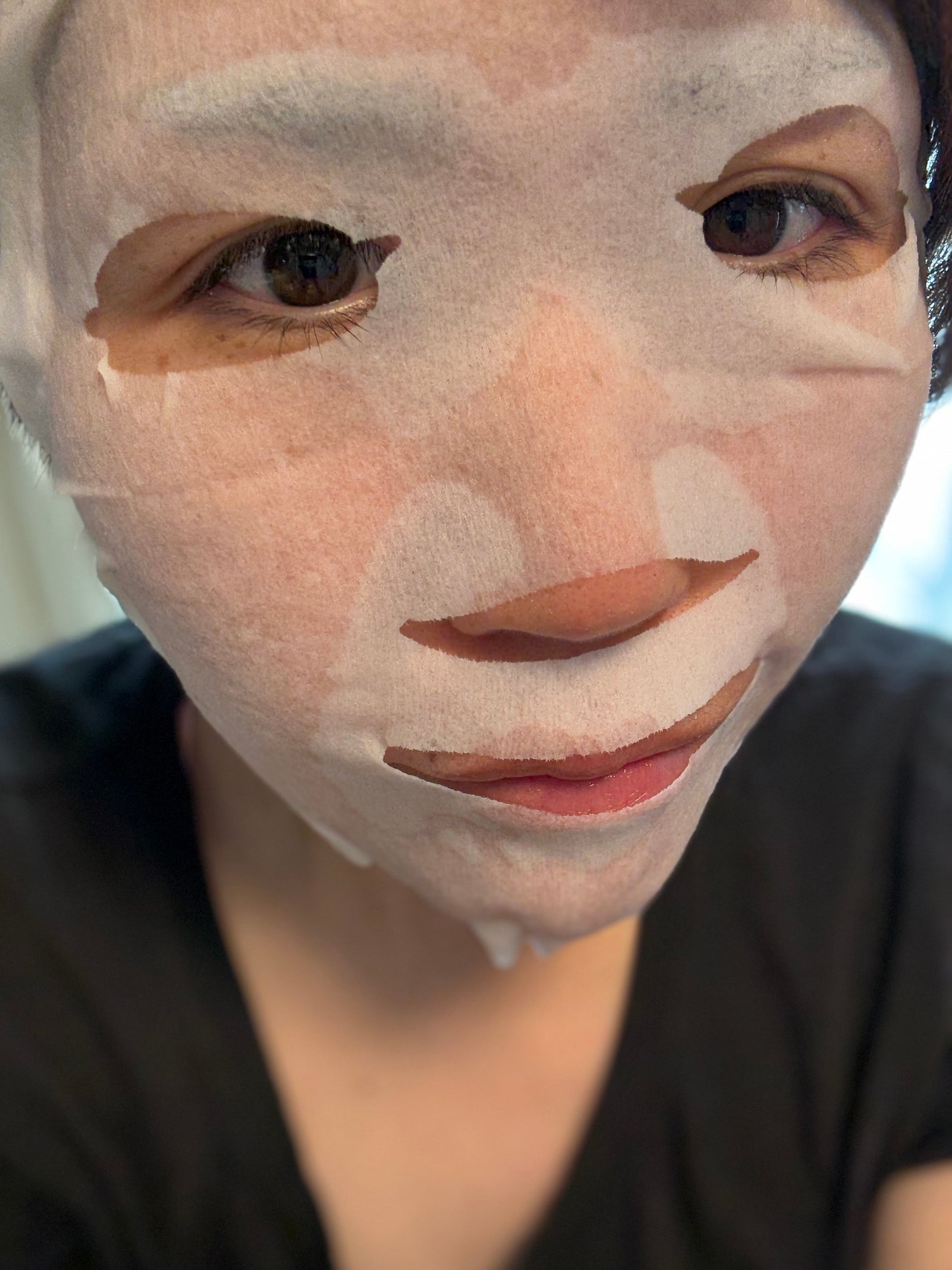 ちーのママ on LIPS 「サボリーノメガショット朝用ツヤピールマスクCCを使ってみました..」(3枚目)