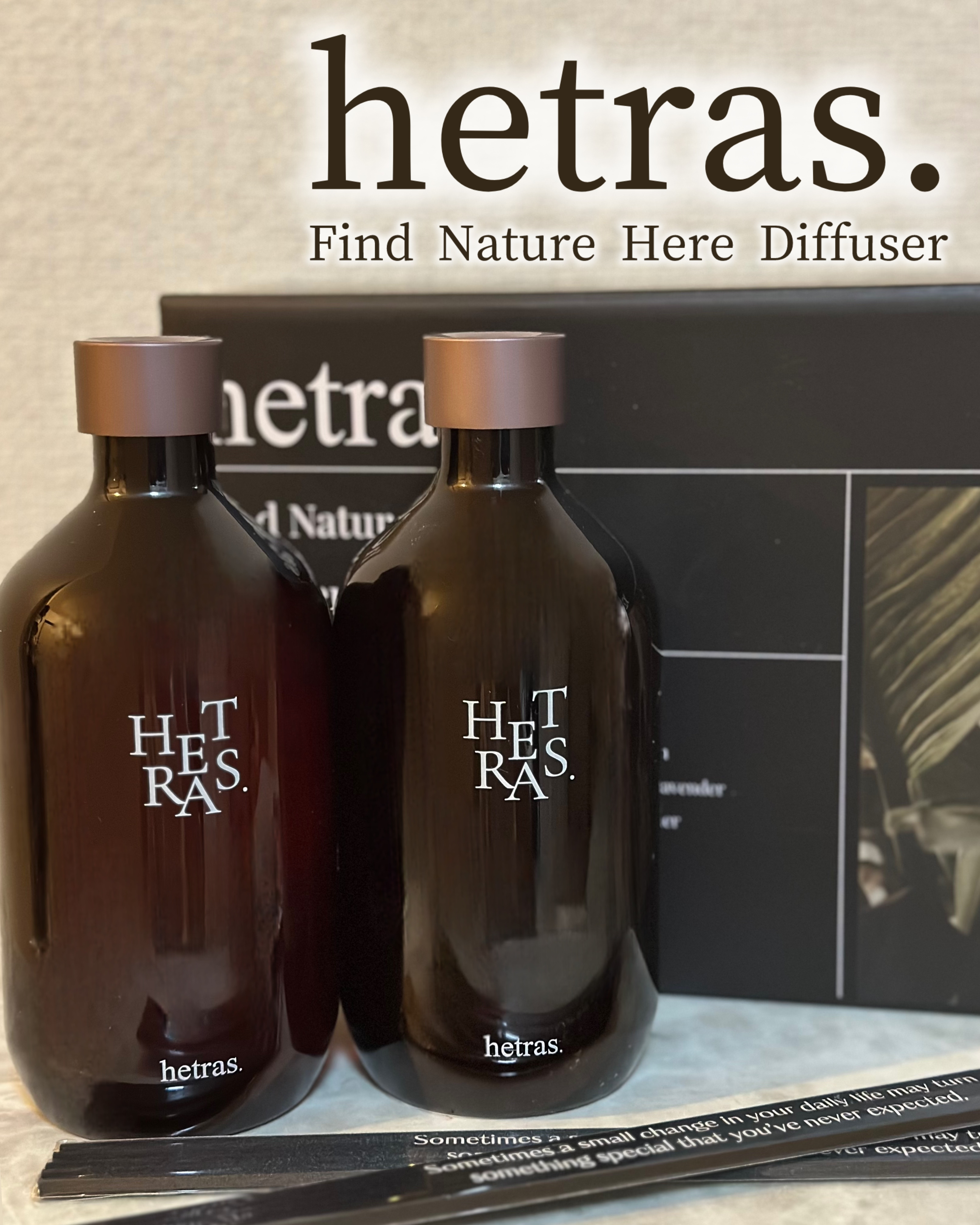 へトラス大容量ディフューザー/hetras/その他を使ったクチコミ（1枚目）