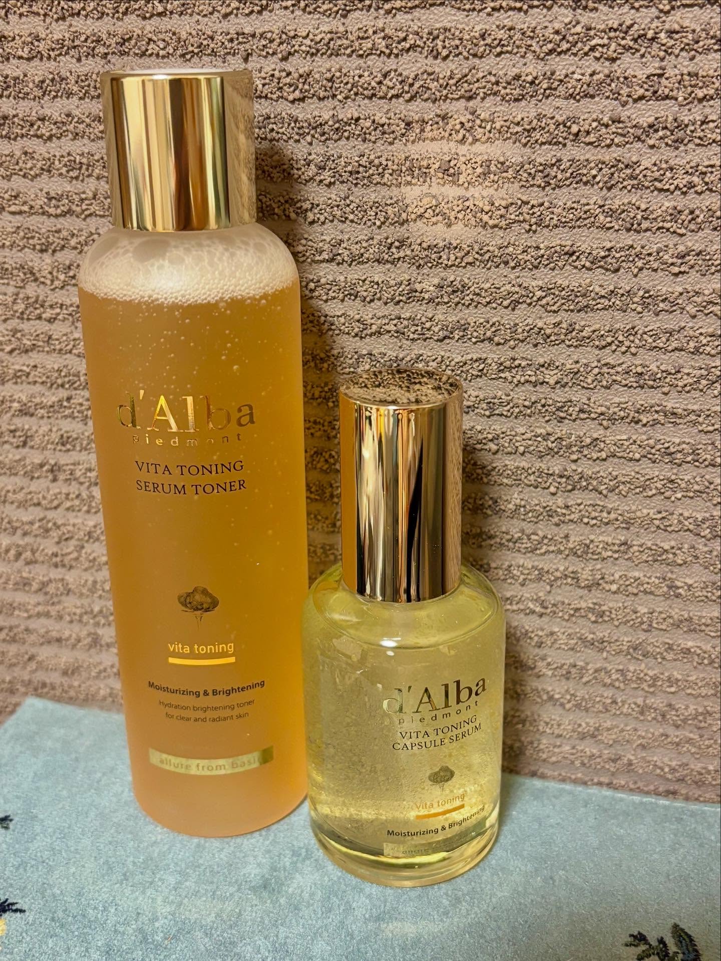 ビタトーニングカプセルセラム/ダルバ/美容液を使ったクチコミ（1枚目）