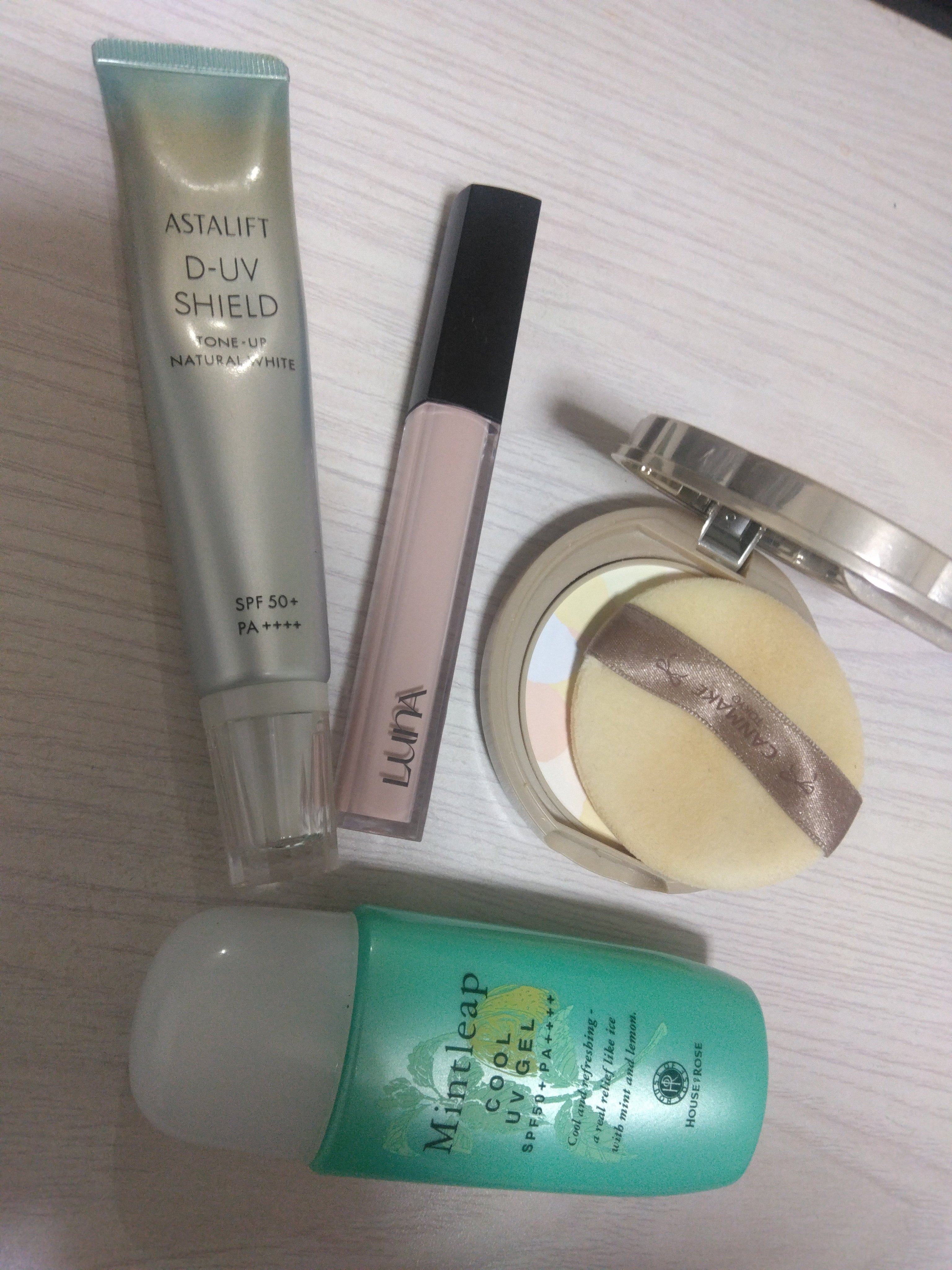 ミントリープ クール UVジェル/ハウス オブ ローゼ/日焼け止めジェルを使ったクチコミ（1枚目）