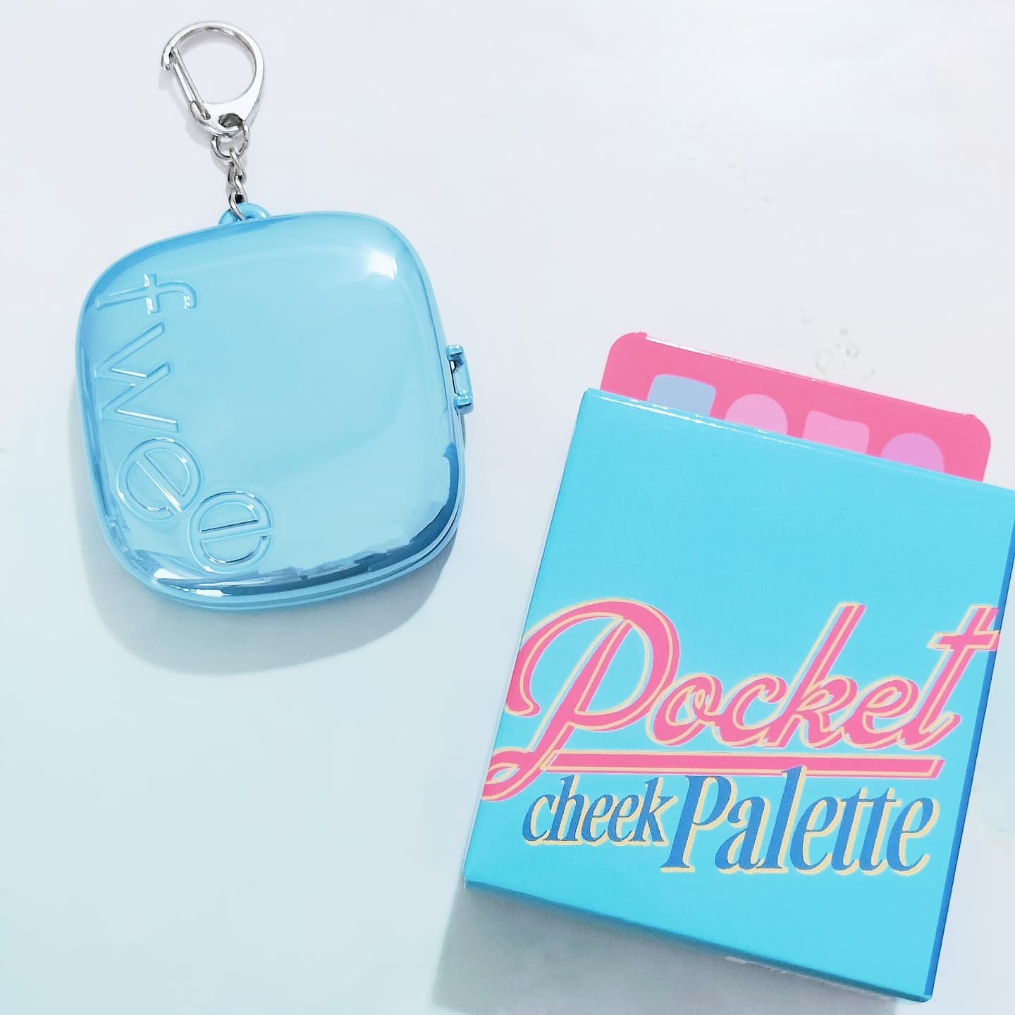 フィー ポケットチークパレット/fwee/ジェル・クリームチークを使ったクチコミ（1枚目）