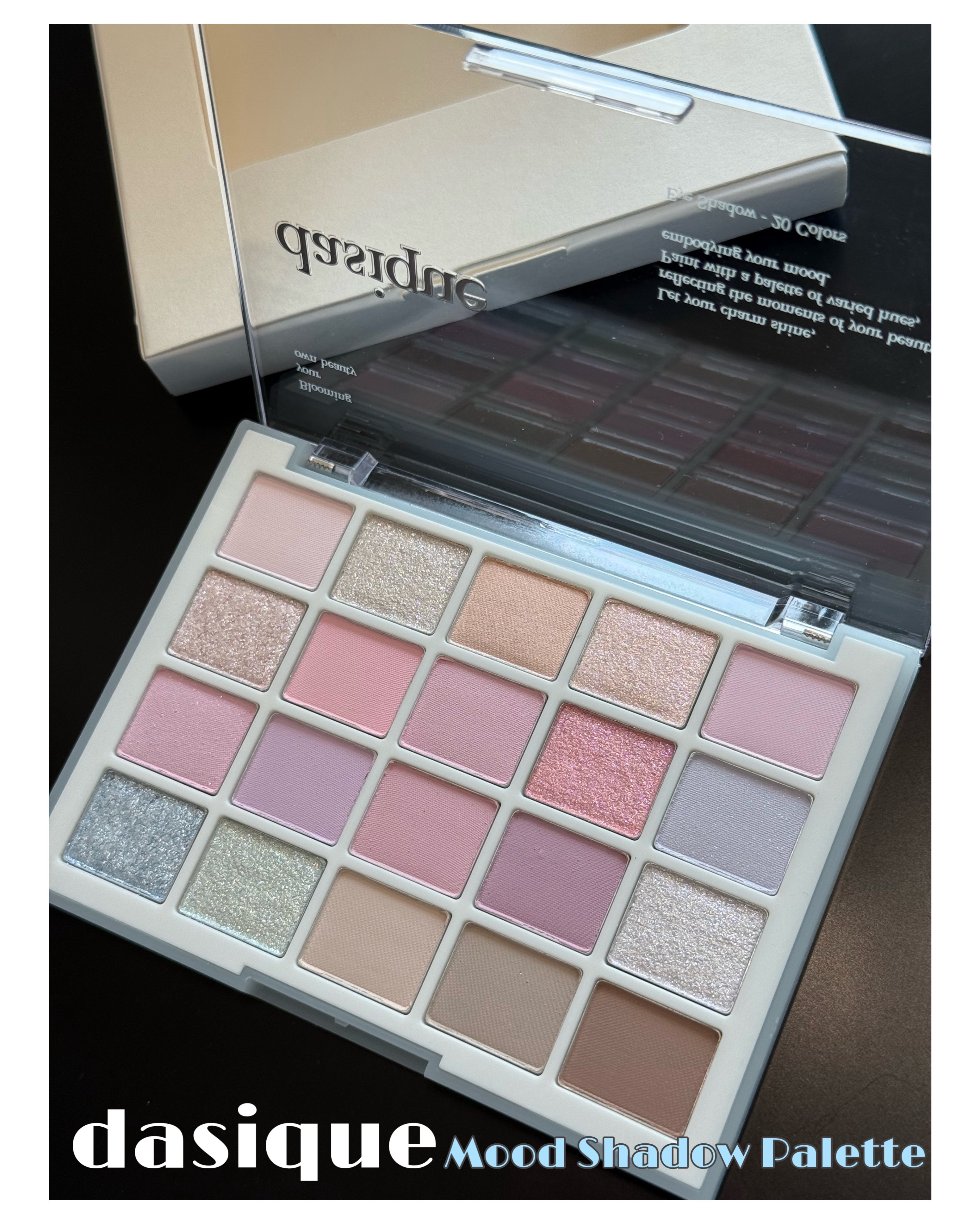 ムードシャドウパレット/dasique/アイシャドウパレットを使ったクチコミ（1枚目）