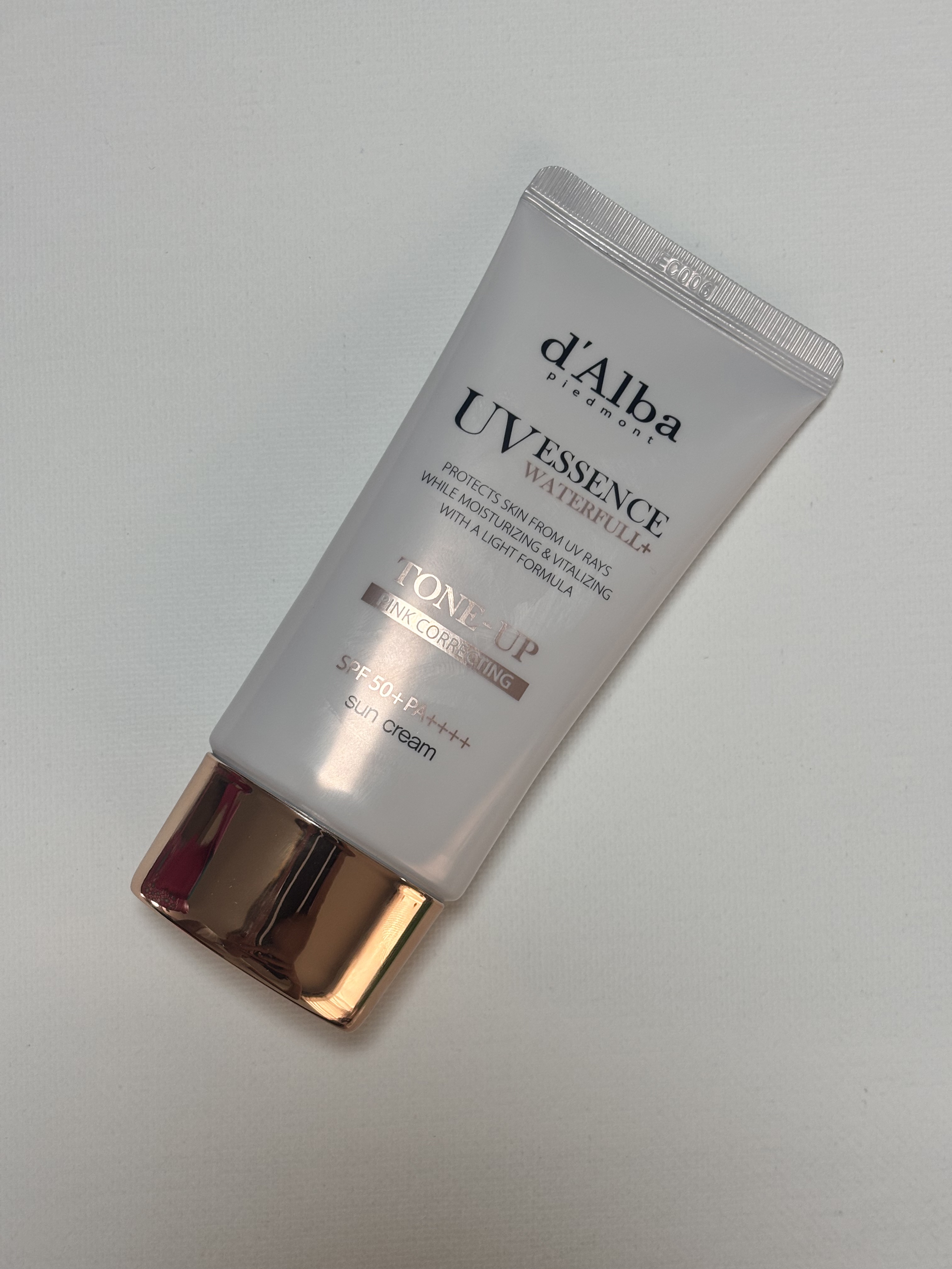 ウォータフルトーンアップサンクリーム/ダルバ/日焼け止めクリームを使ったクチコミ（2枚目）