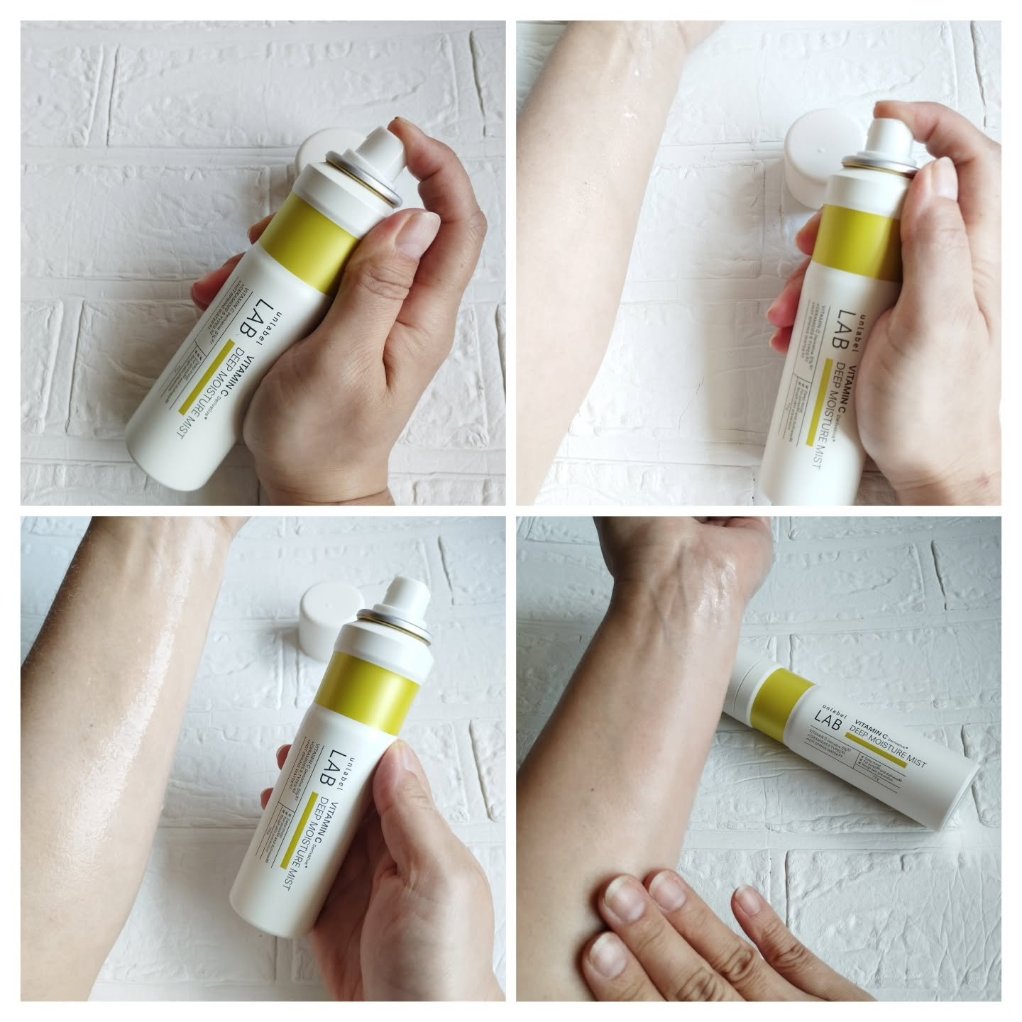 アンレーベル Ｖ　ディープモイスチャーミスト/unlabel/ミスト状化粧水を使ったクチコミ（2枚目）