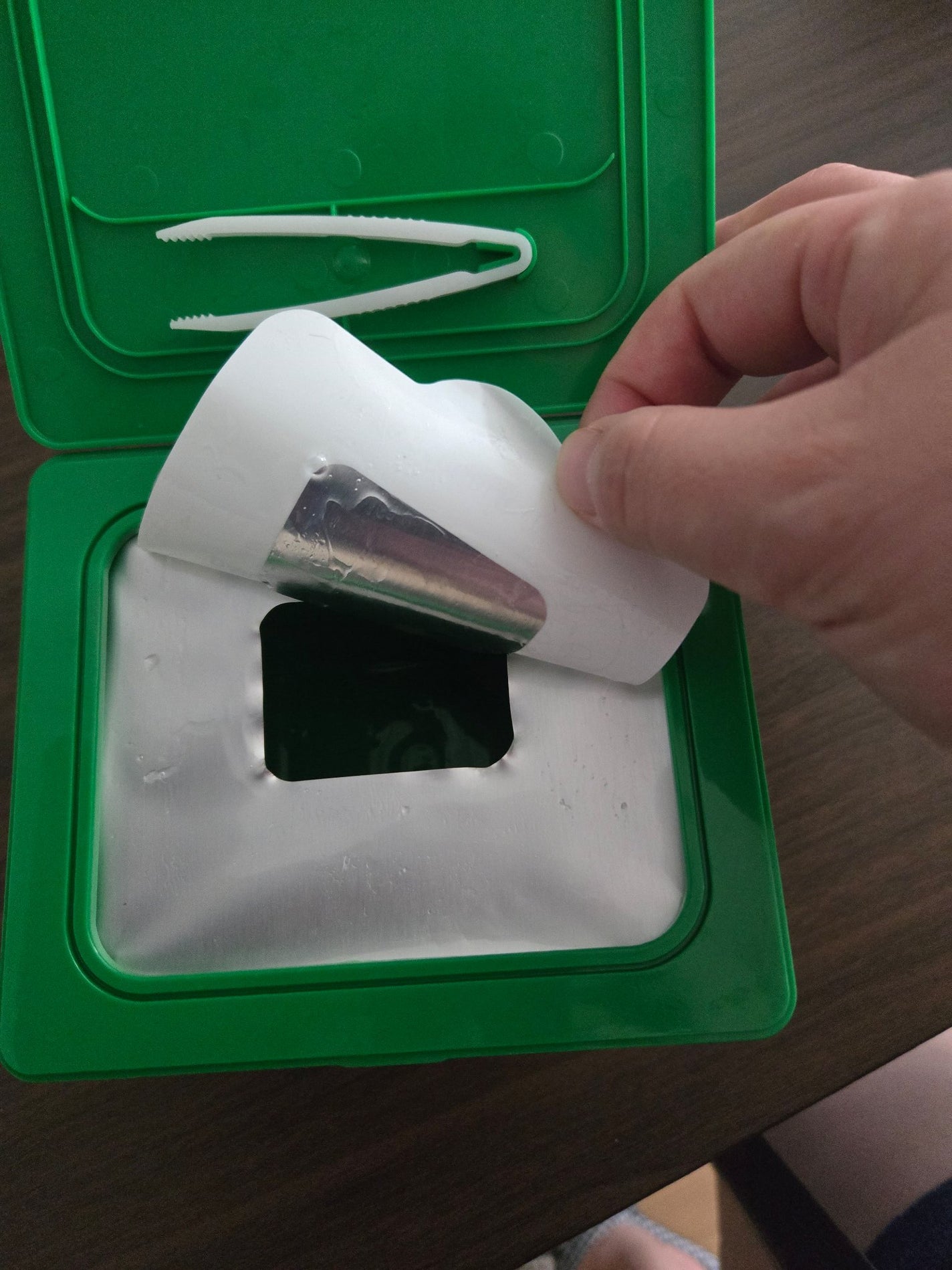 グリーンダーマCICA デイリーシートマスク/ネイチャーリパブリック/シートマスク・パックを使ったクチコミ(3枚目)