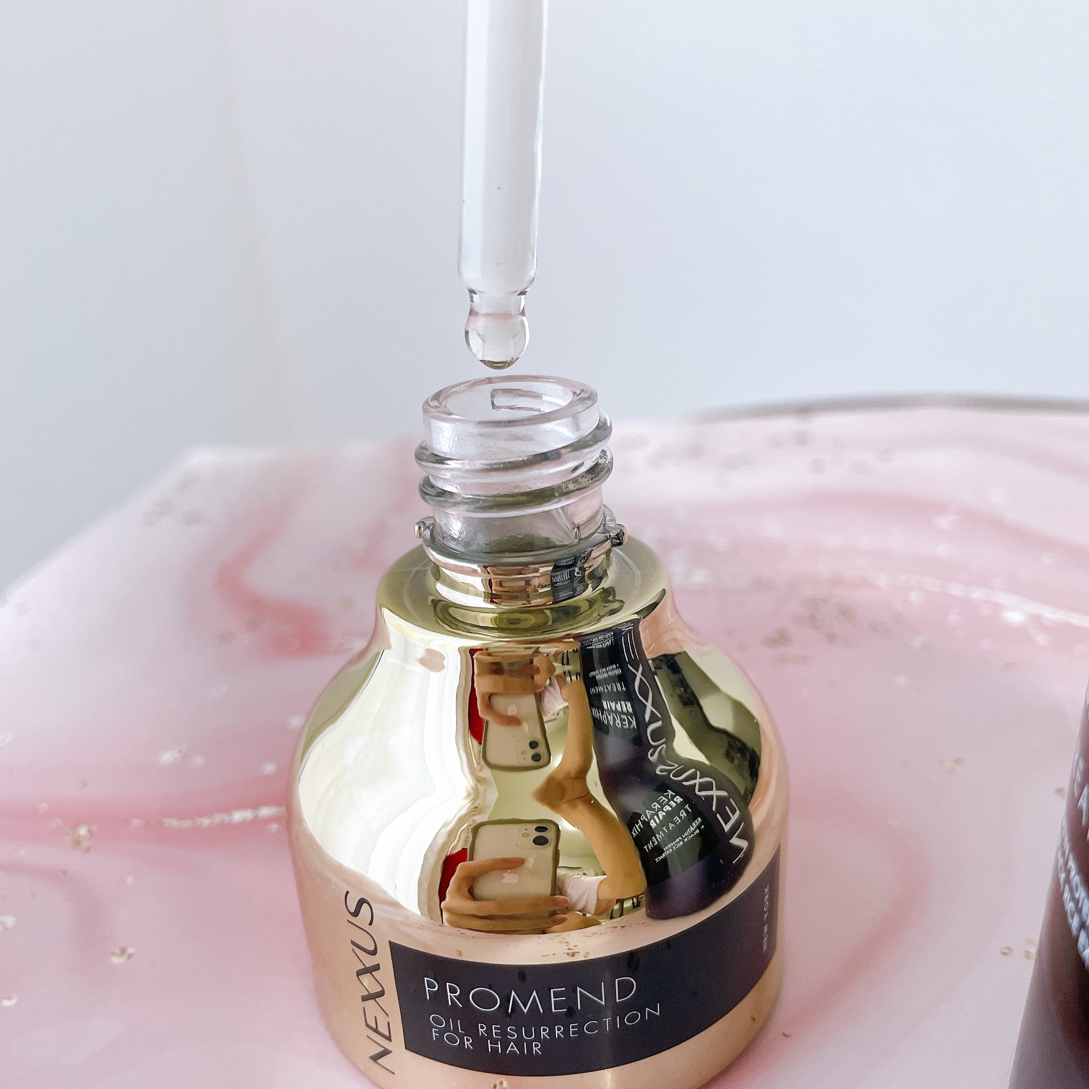 ネクサス プロメンド オイルリザレクション ヘアオイル/NEXXUS(ネクサス)/ヘアオイルを使ったクチコミ（3枚目）