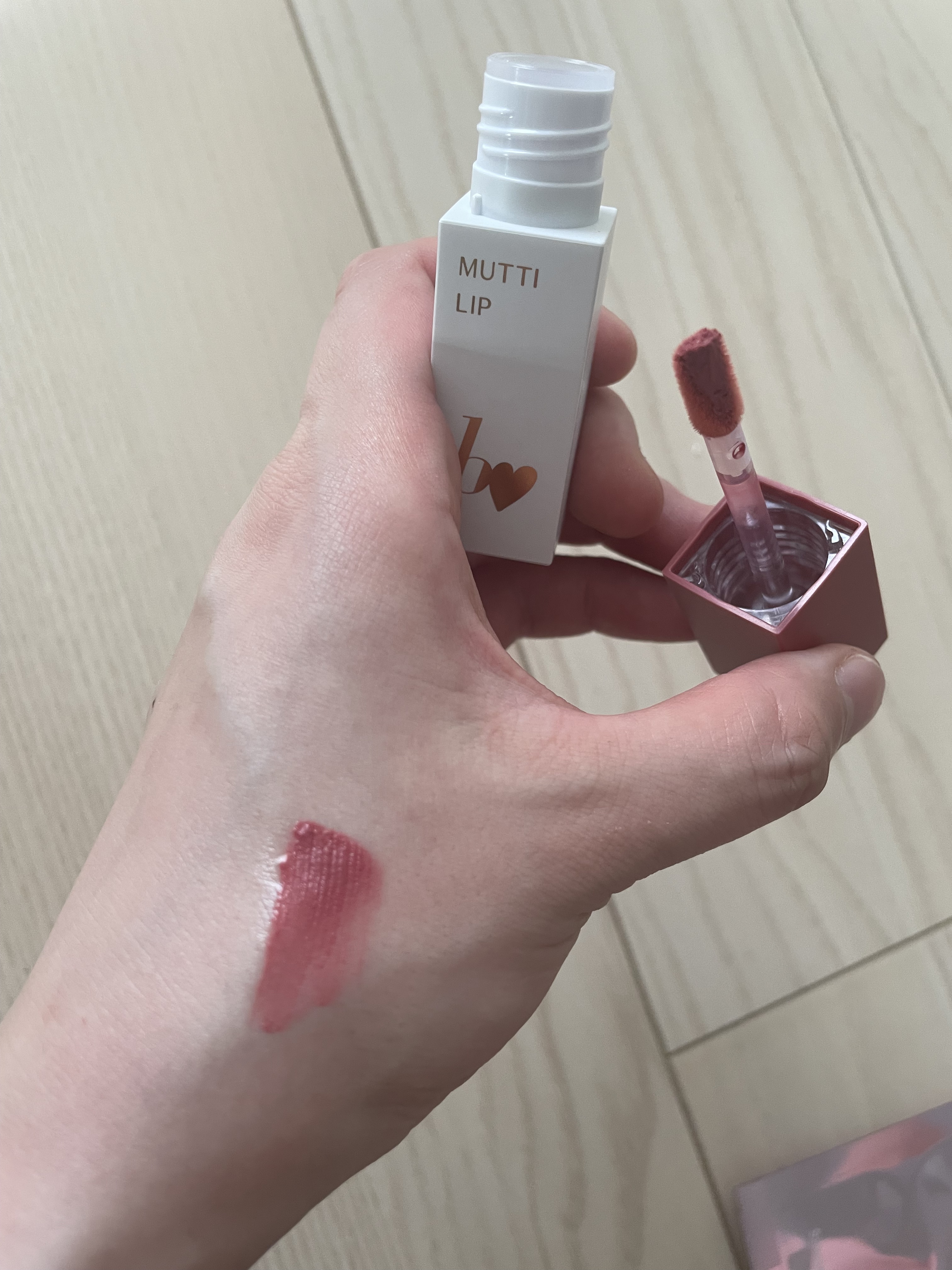 むっちリップR/b idol/口紅を使ったクチコミ（1枚目）