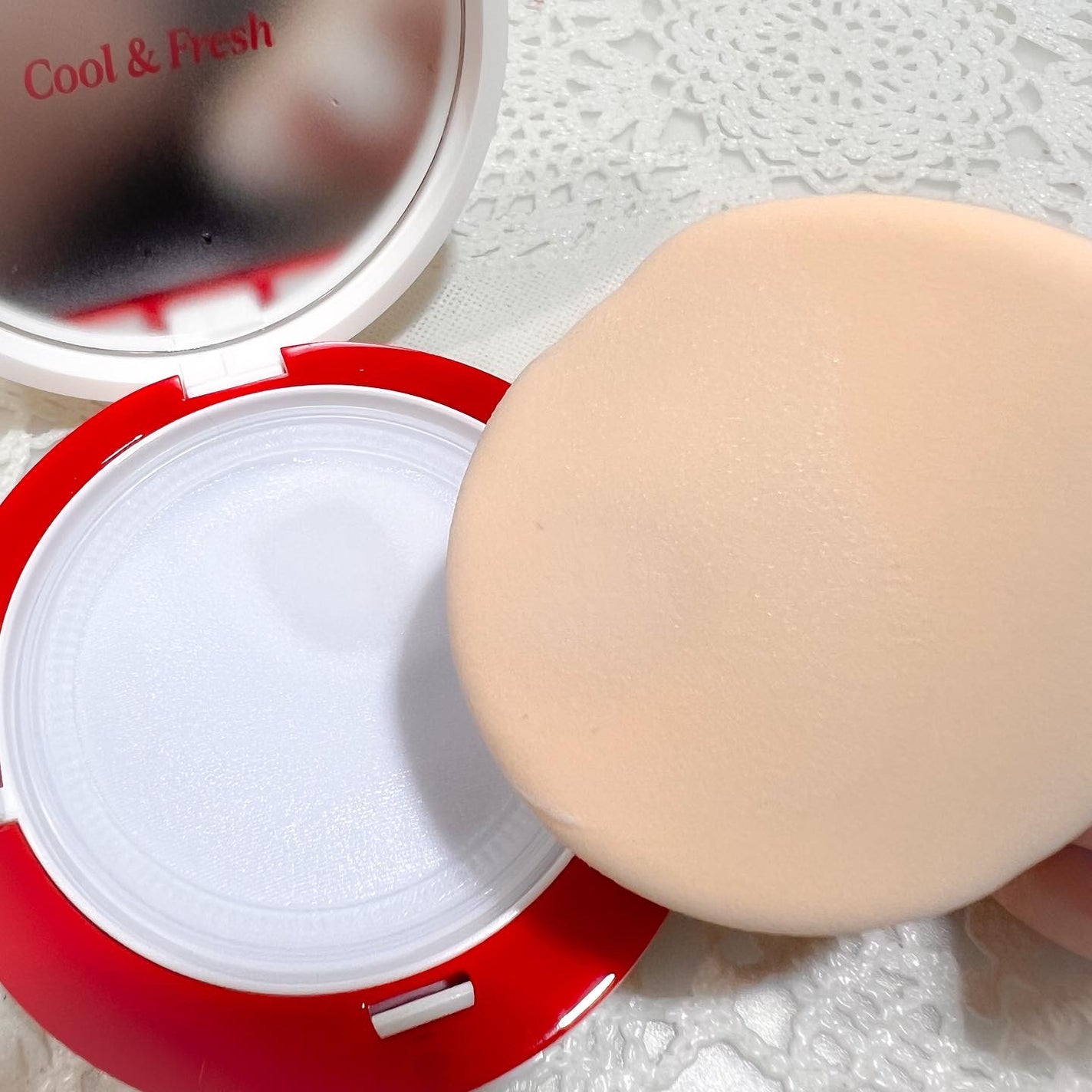 ビーベルベットカバークッション/espoir/クッションファンデーションを使ったクチコミ(5枚目)