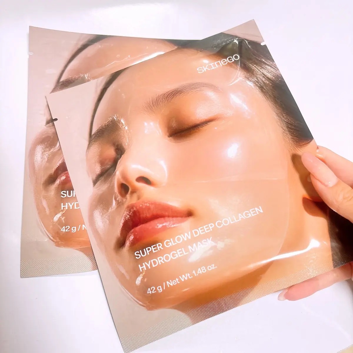 SUPER GLOW DEEP COLLAGEN BUBBLE SERUM/SKINEGO/美容液を使ったクチコミ（3枚目）