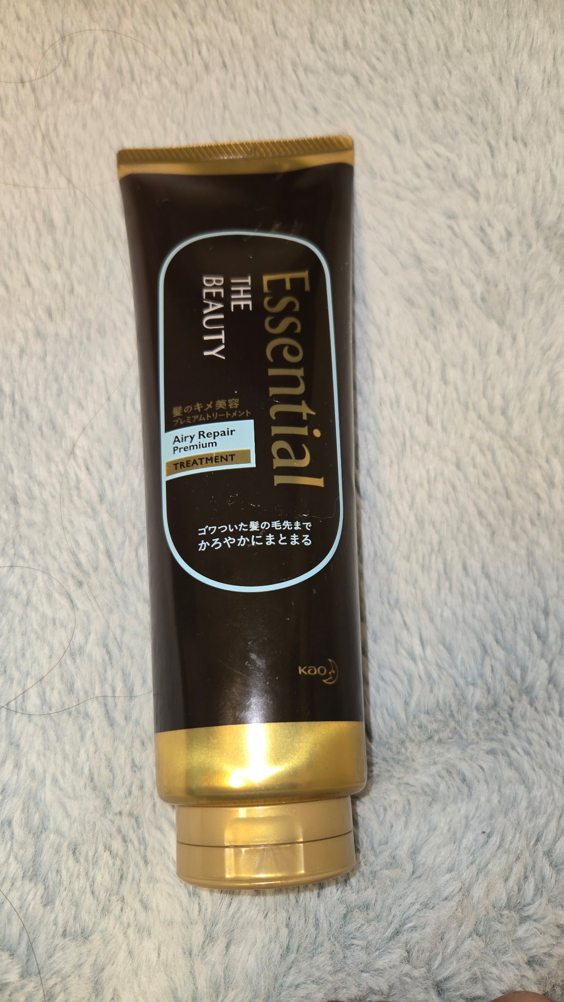 Essential THE BEAUTY 髪のキメ美容プレミアムトリートメント＜エアリーリペアプレミアム＞/エッセンシャル/洗い流すヘアトリートメントを使ったクチコミ（1枚目）