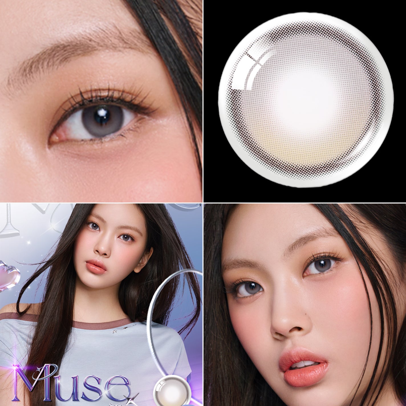 MUSE 1month/OLENS/1ヶ月(1MONTH)カラコンを使ったクチコミ(3枚目)