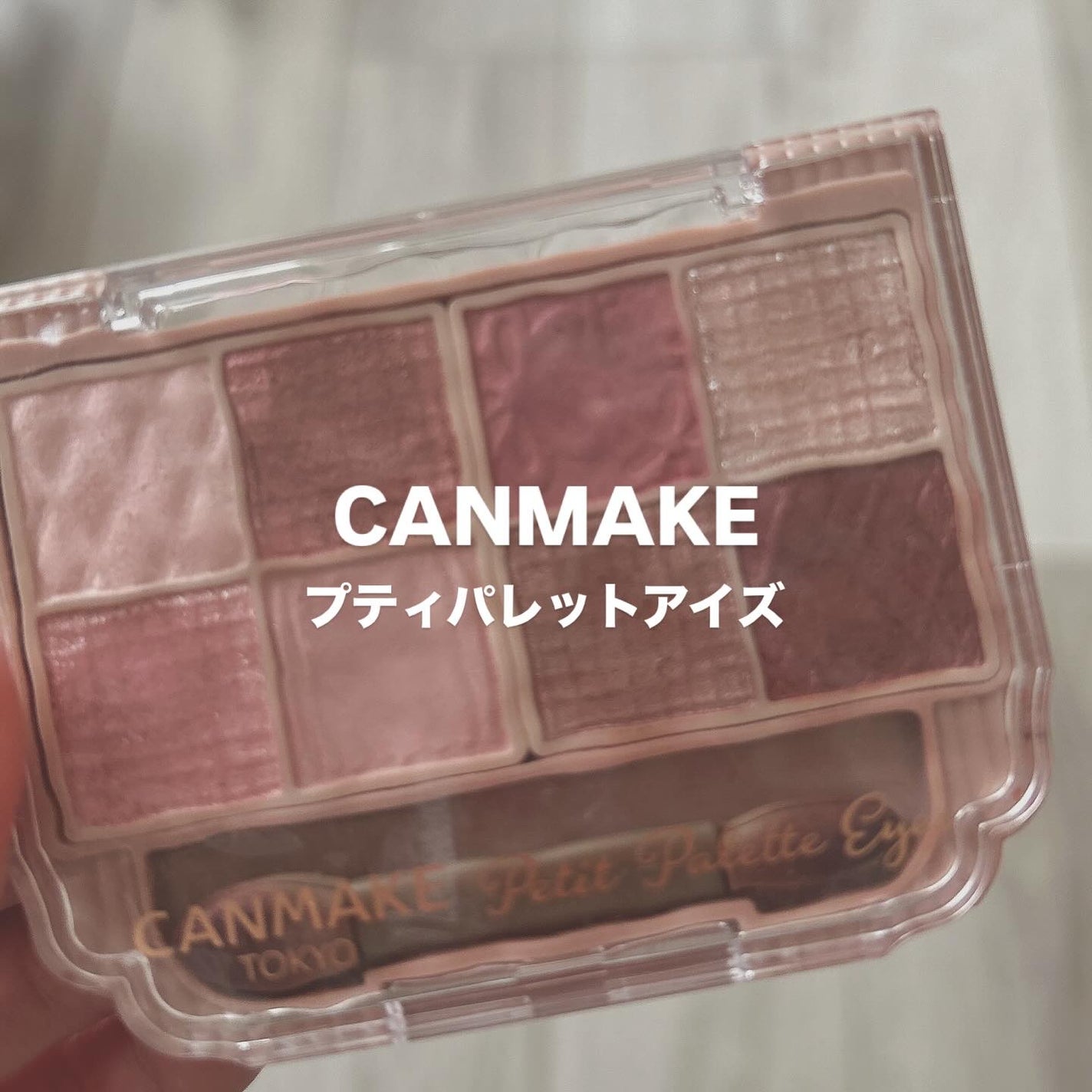 プティパレットアイズ/キャンメイク/パウダーアイシャドウを使ったクチコミ(1枚目)
