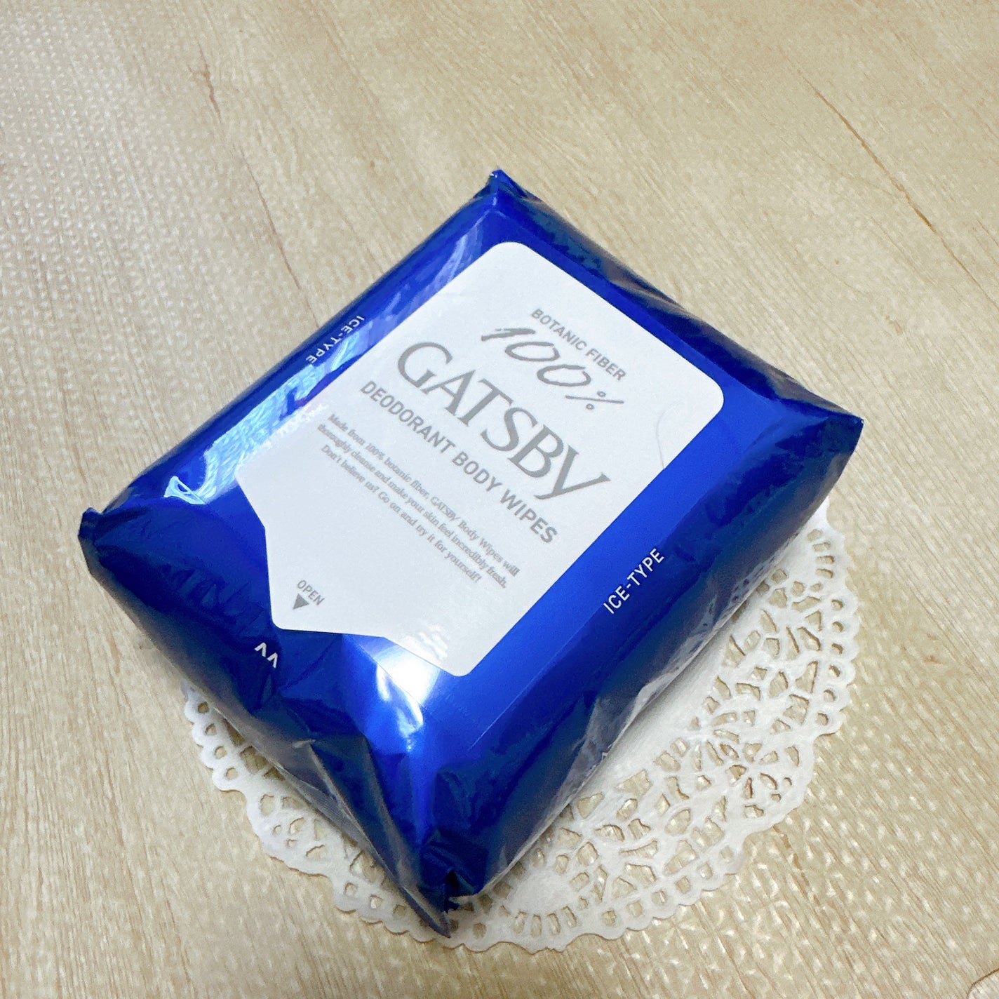 アイスデオドラントボディーペーパー アイスシトラス/ギャツビー/ボディシートを使ったクチコミ(3枚目)