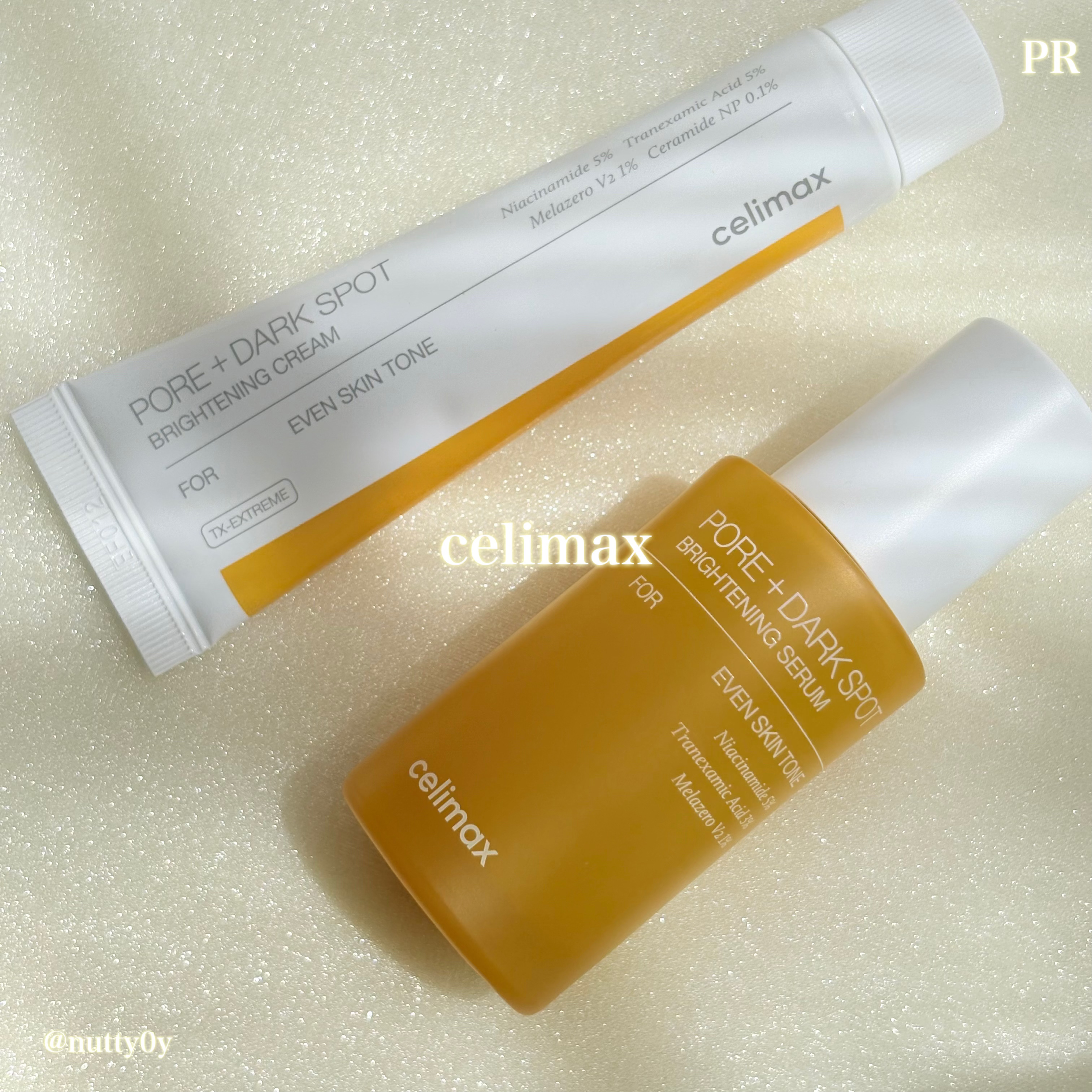 ポア ブライトニング シミケアセラム/celimax/美容液を使ったクチコミ（1枚目）