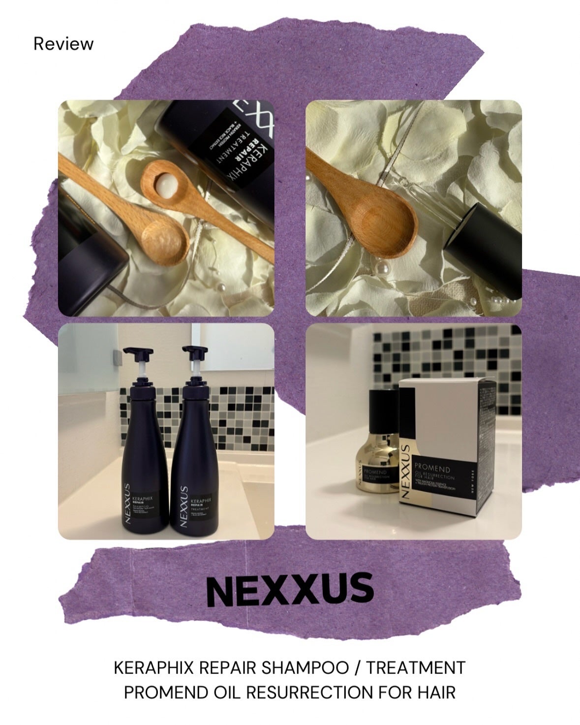 ケラフィックスリペア シャンプー・トリートメント/NEXXUS(ネクサス)/市販シャンプーを使ったクチコミ(2枚目)