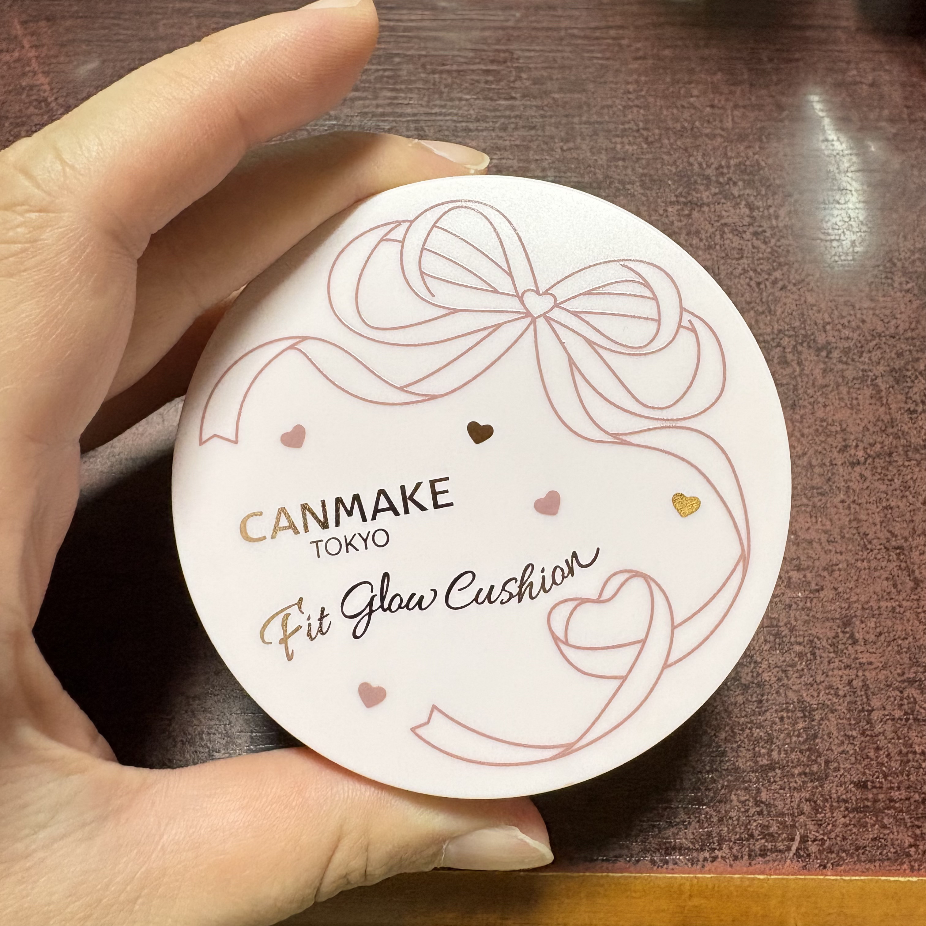 フィットグロウクッション 01 ライト/キャンメイク/クッションファンデーションを使ったクチコミ（1枚目）