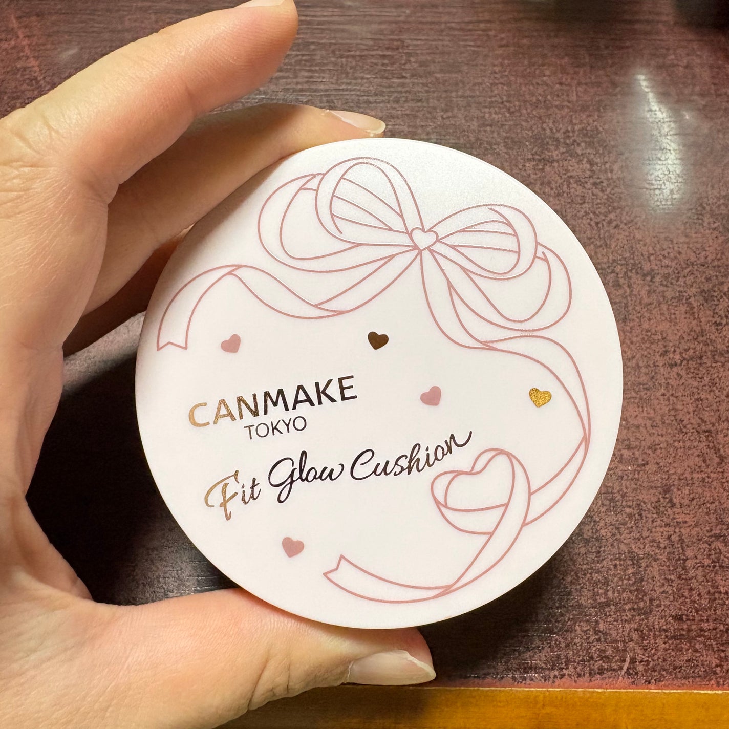 フィットグロウクッション/キャンメイク/クッションファンデーションを使ったクチコミ(1枚目)