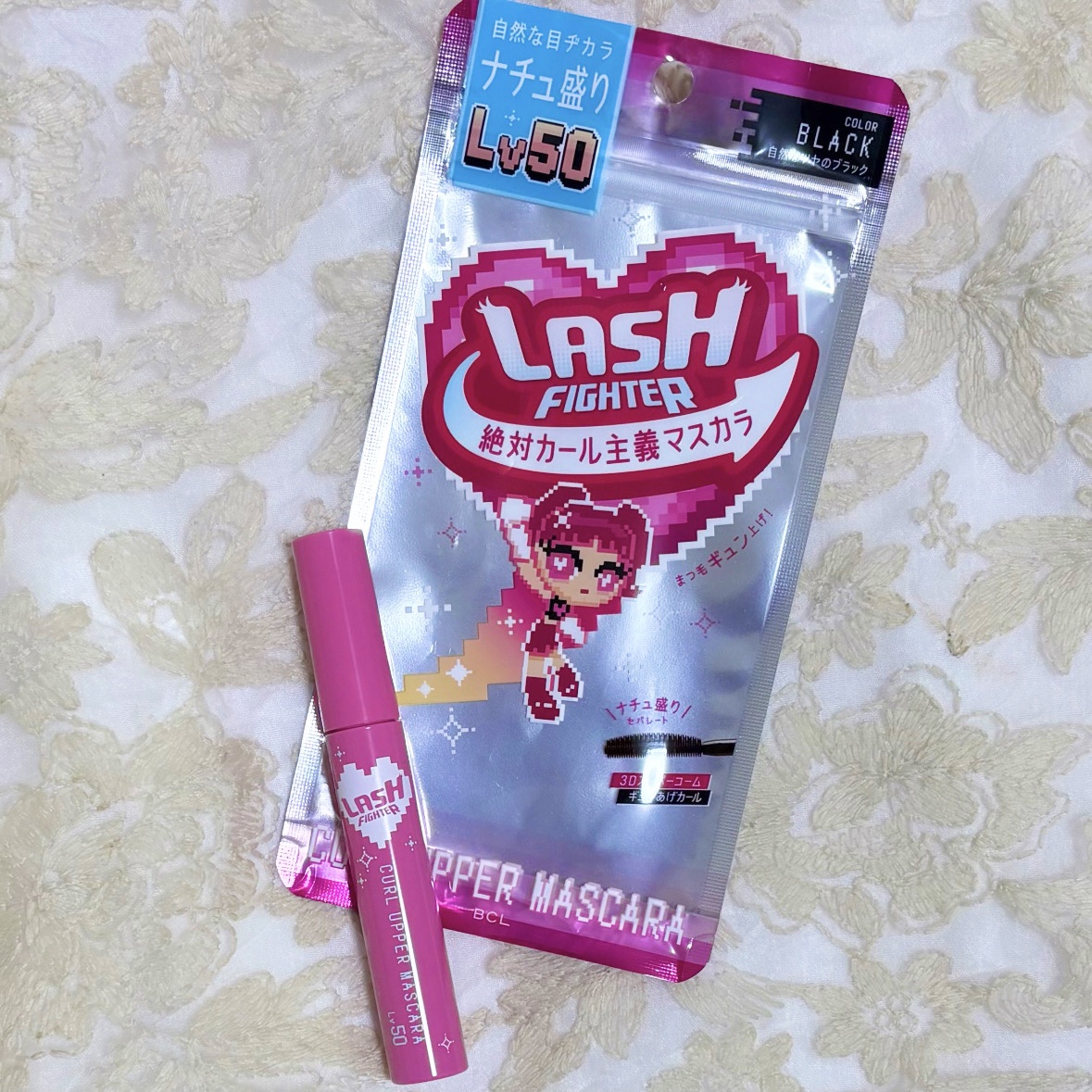 ラッシュファイター　カールアッパーマスカラ　Lv50/ラッシュファイター/マスカラを使ったクチコミ（2枚目）