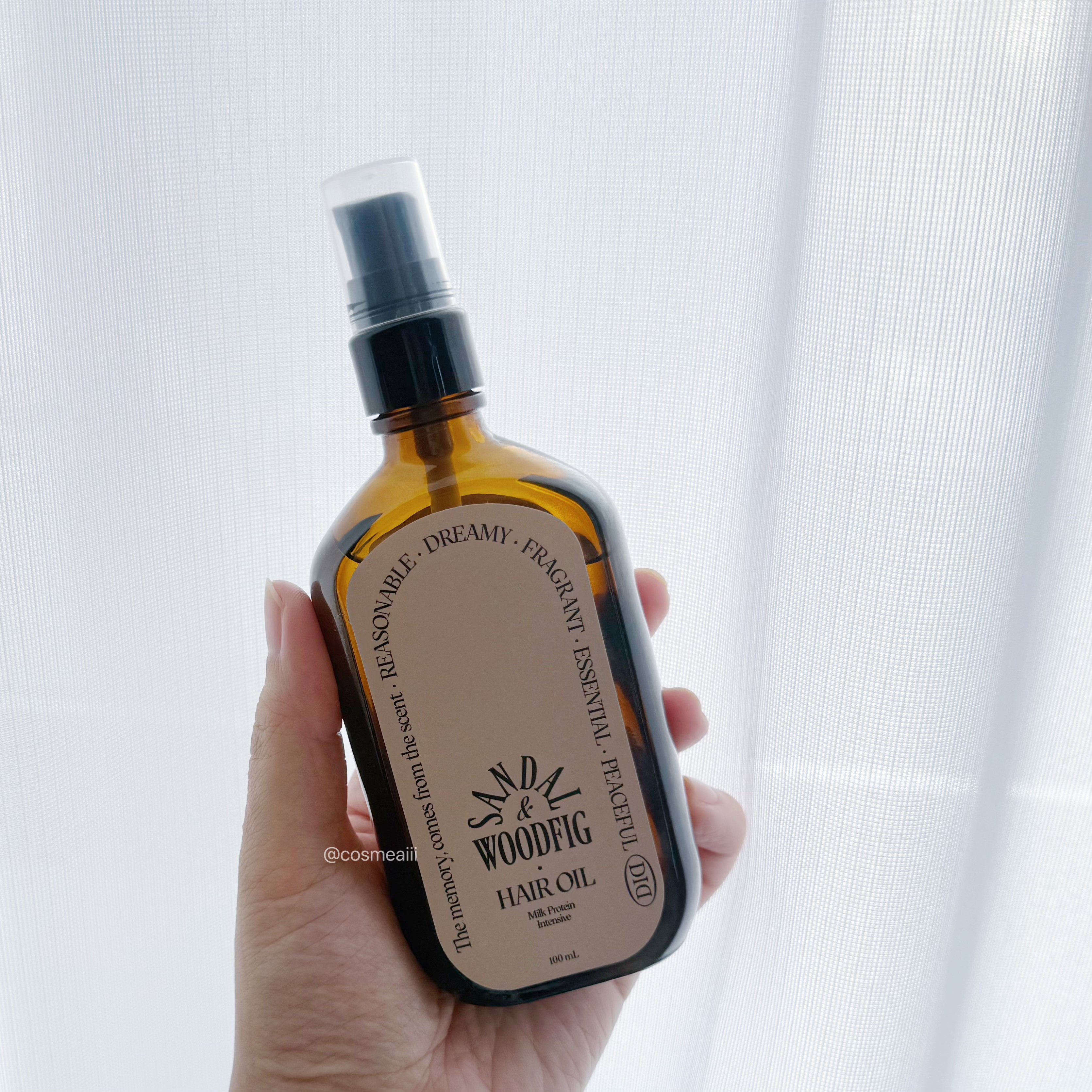 ミルクプロテインインテンシブヘアオイル/odiD/ヘアオイルを使ったクチコミ（2枚目）