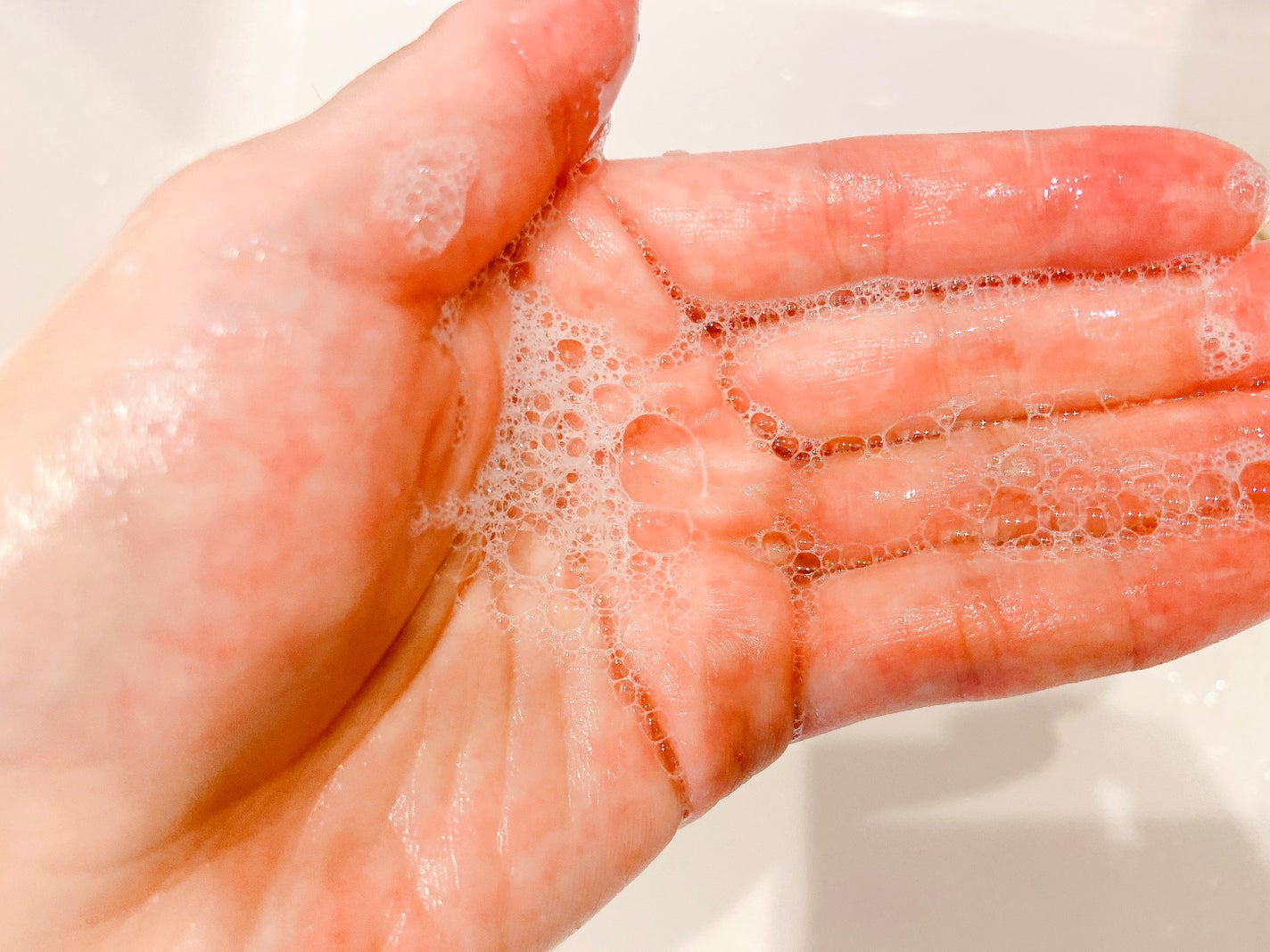 天草石鹸ナノバブ 無印せっけん/石けん工房アンティーまさ/洗顔石鹸を使ったクチコミ(8枚目)