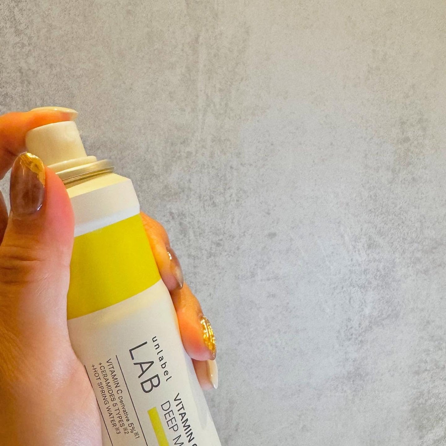 アンレーベル V ディープモイスチャーミスト/unlabel/ミスト状化粧水を使ったクチコミ(4枚目)