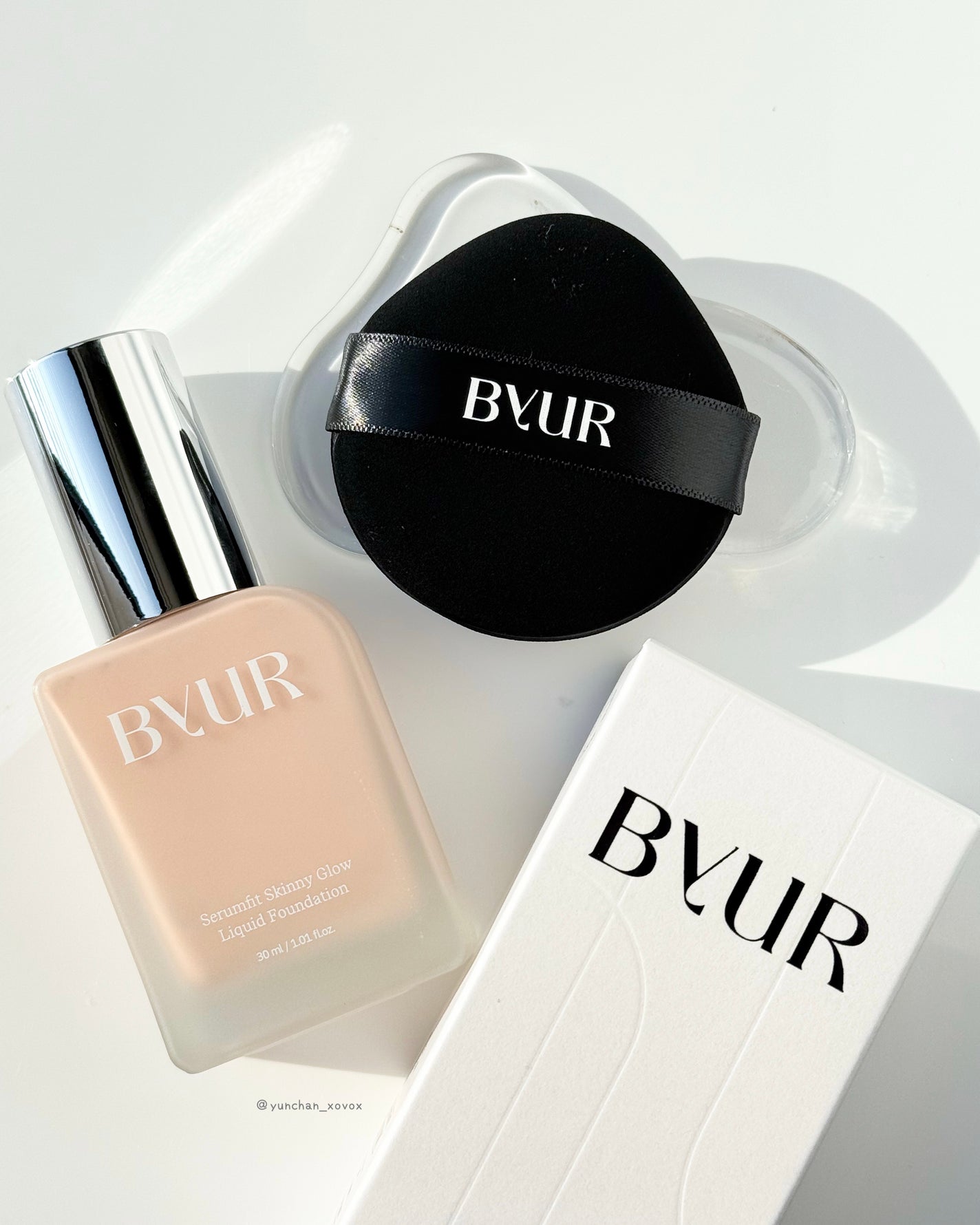 セラムフィット スキニー グローリキッドファンデーション/ByUR/リキッドファンデーションを使ったクチコミ(5枚目)