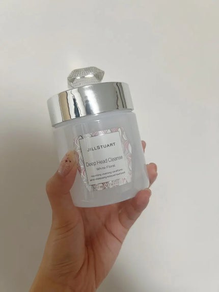 ジルスチュアート ホワイトフローラル ディープヘッドクレンズ/JILL STUART/市販シャンプーを使ったクチコミ(1枚目)
