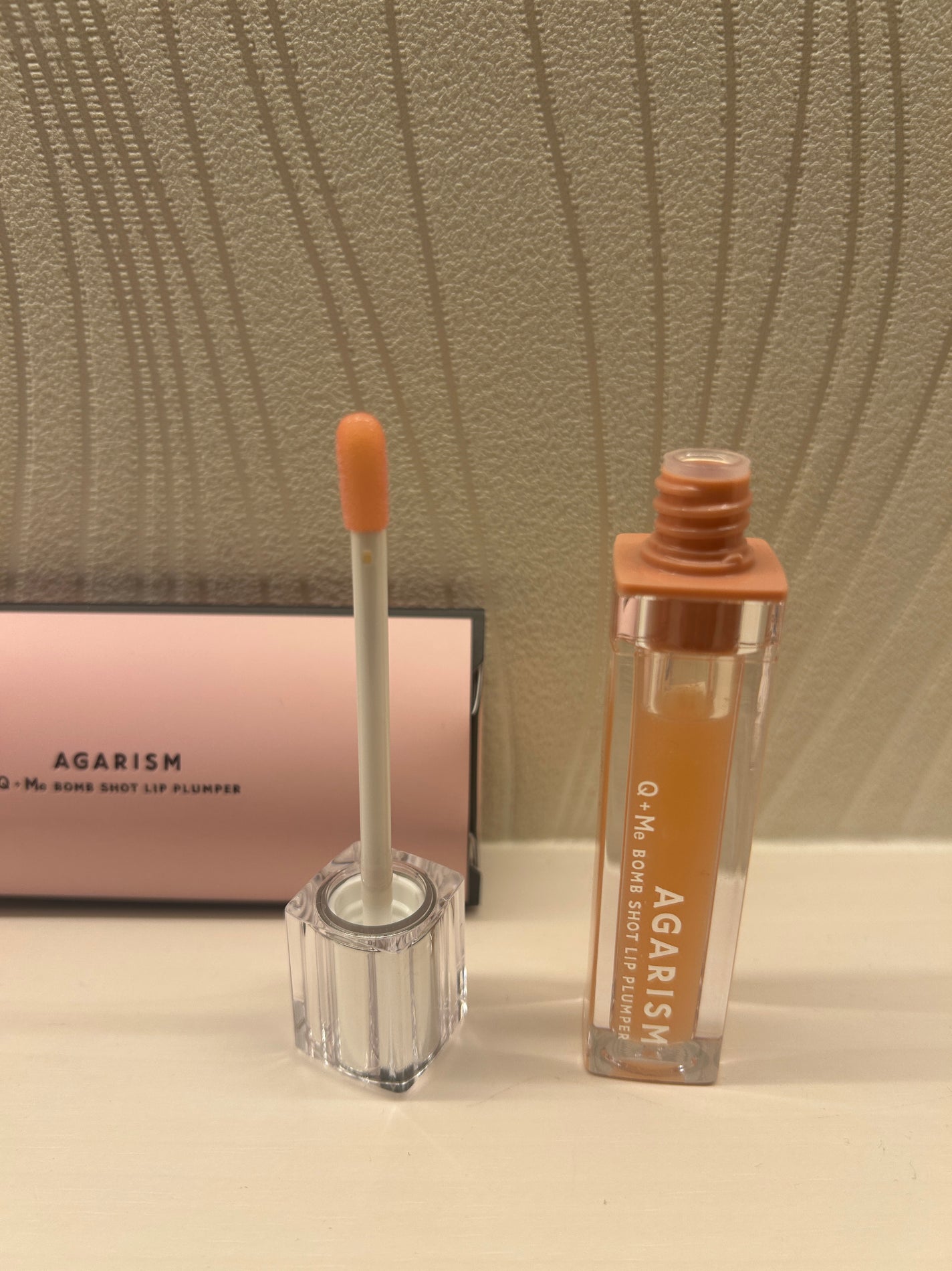 キューミ―ボムショットリッププランパー/AGARISM/リッププランパーを使ったクチコミ(3枚目)