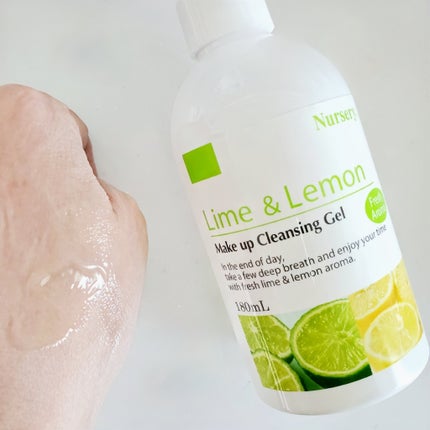 Wクレンジングジェルライム&レモン/Nursery(ナーセリー)/クレンジングジェルを使ったクチコミ(4枚目)