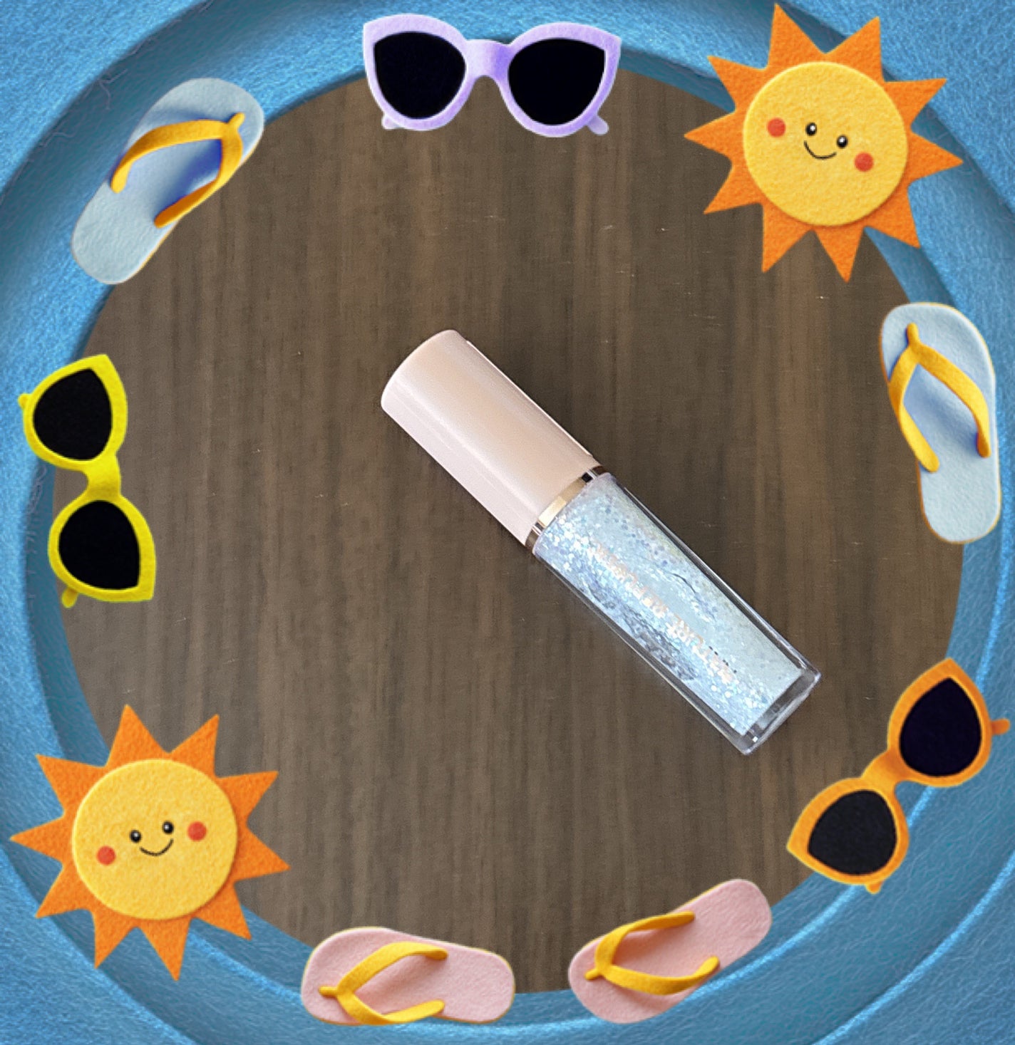 カラーブロッサムフェアリーティンクルグリッター/ネイチャーリパブリック/グリッターを使ったクチコミ(1枚目)