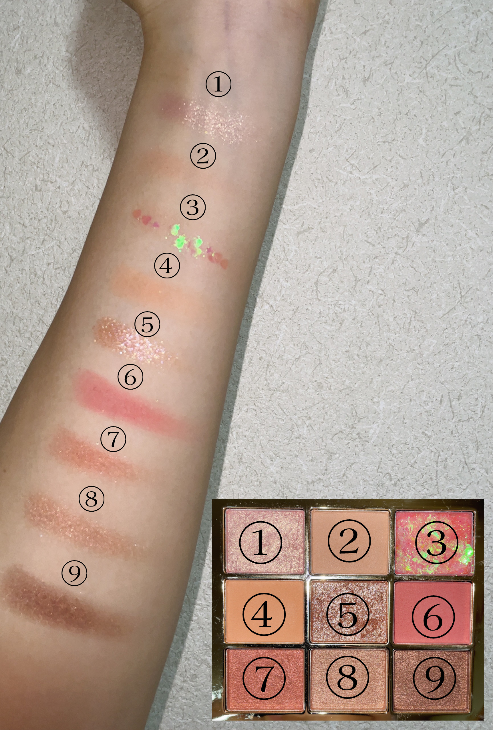 novo   アイシャドウパレット/NOVO/アイシャドウパレットを使ったクチコミ（3枚目）