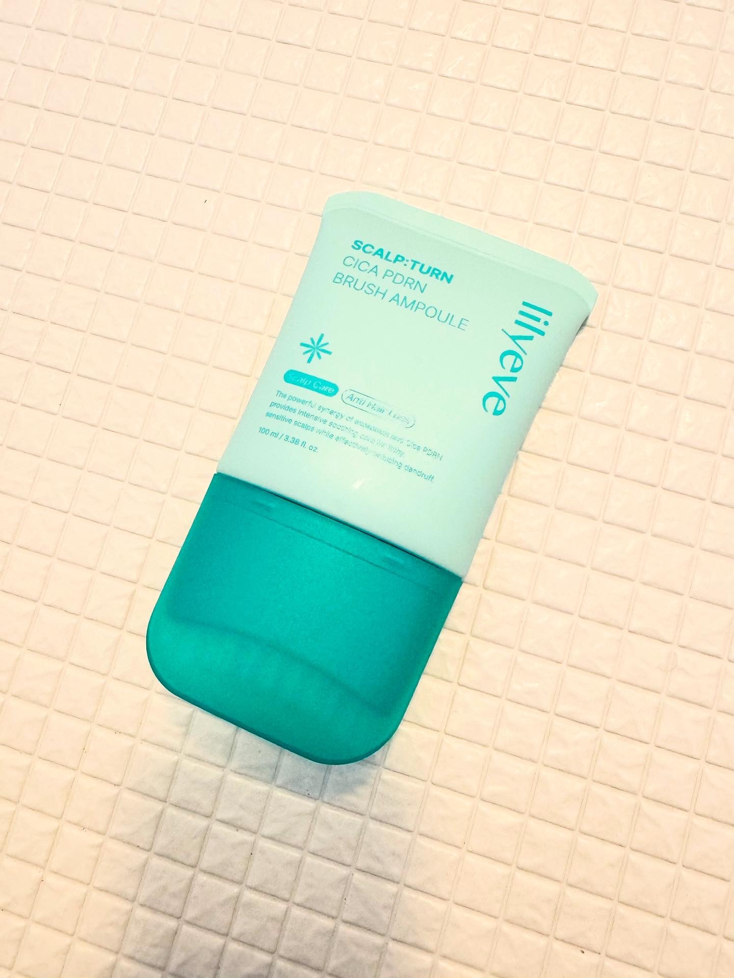 スカルプターンヘアアンプル/リリーイブ/頭皮ローションを使ったクチコミ（1枚目）