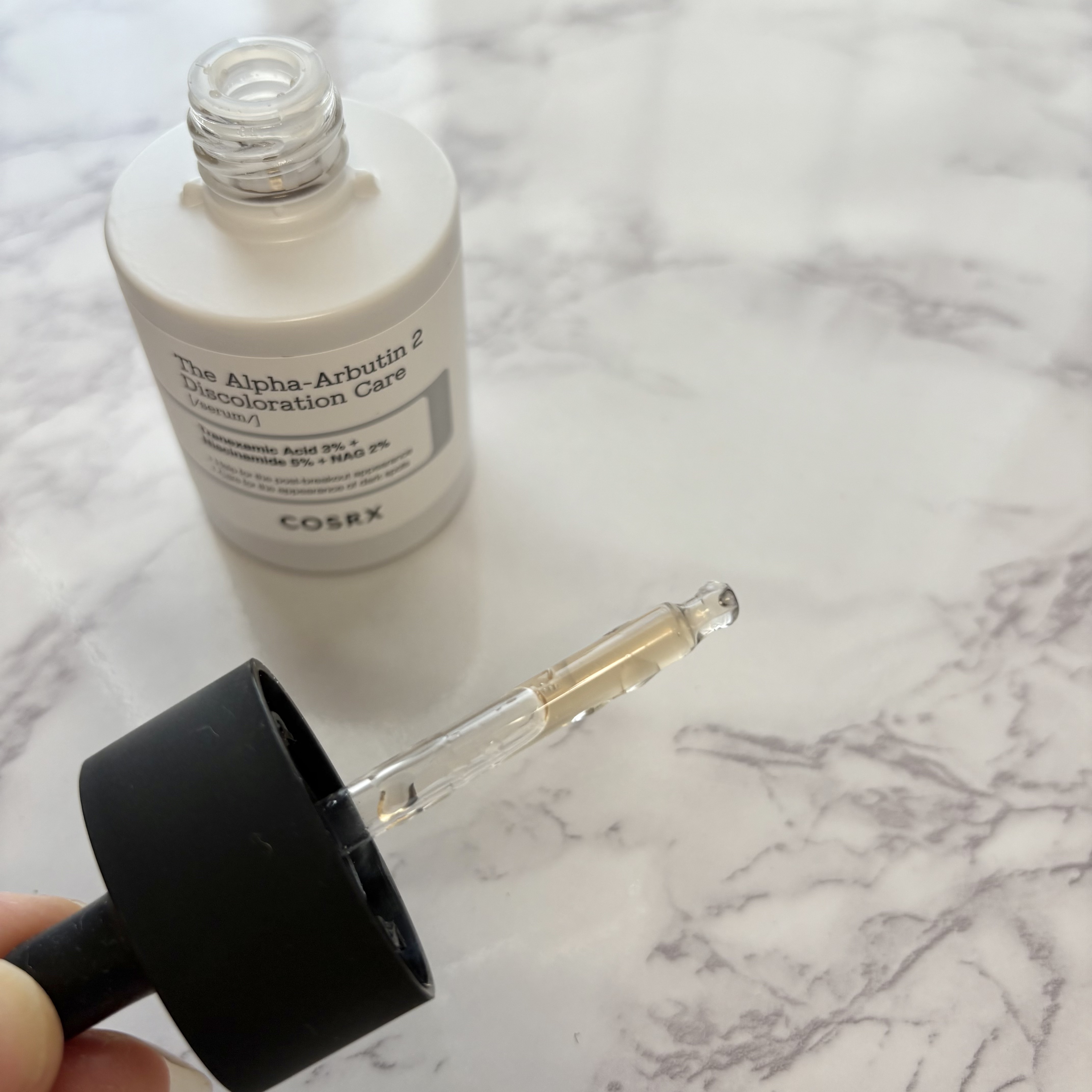 RXザ・アルファアルブチン2 ニキビ跡ケアセラム/COSRX/美容液を使ったクチコミ（3枚目）