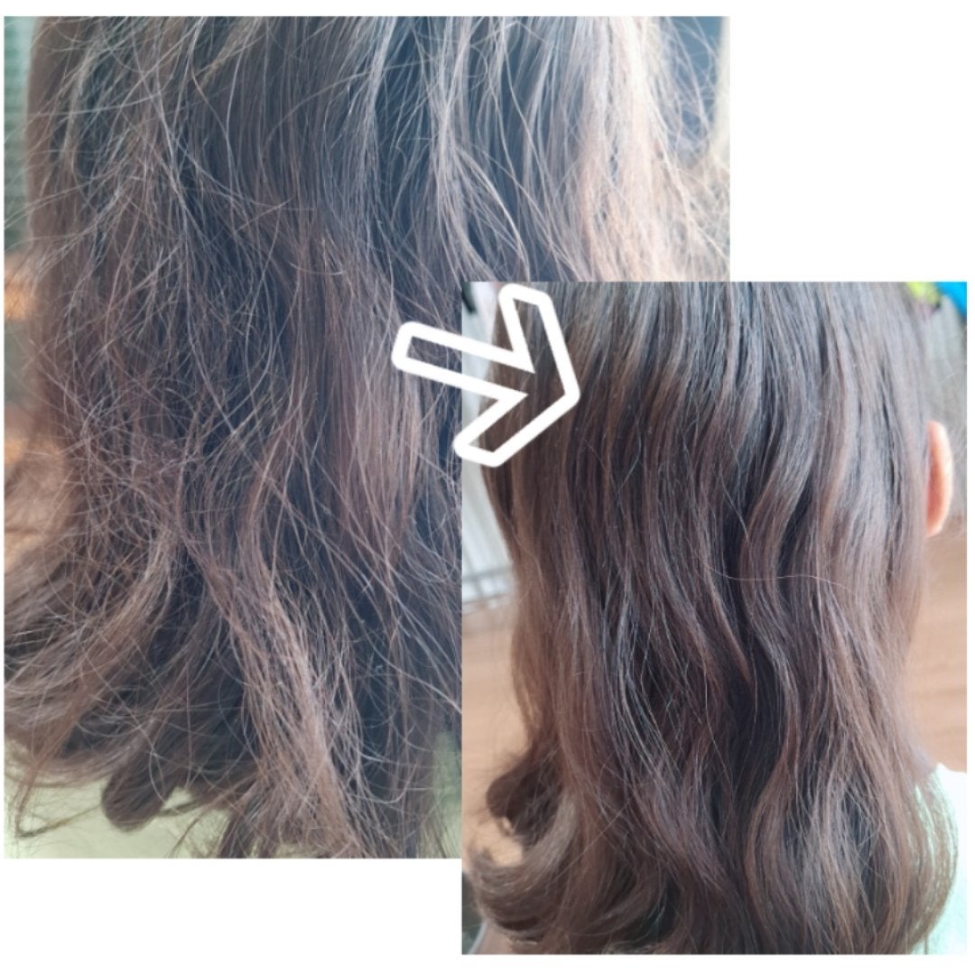 ラックス スーパーリッチシャイン ダメージリペア 補修ヘアミルク/LUX/ヘアミルクを使ったクチコミ(3枚目)