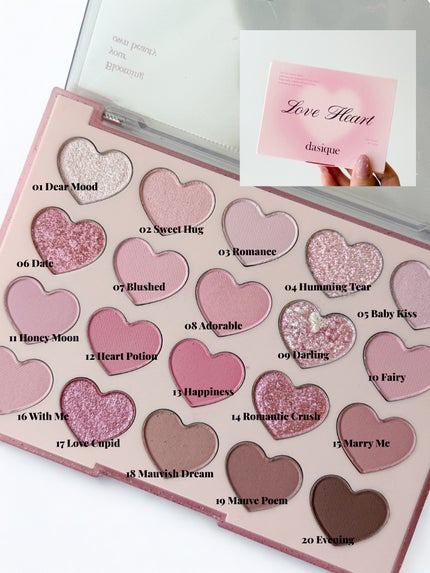 ムードシャドウパレット/dasique/アイシャドウパレットを使ったクチコミ(3枚目)