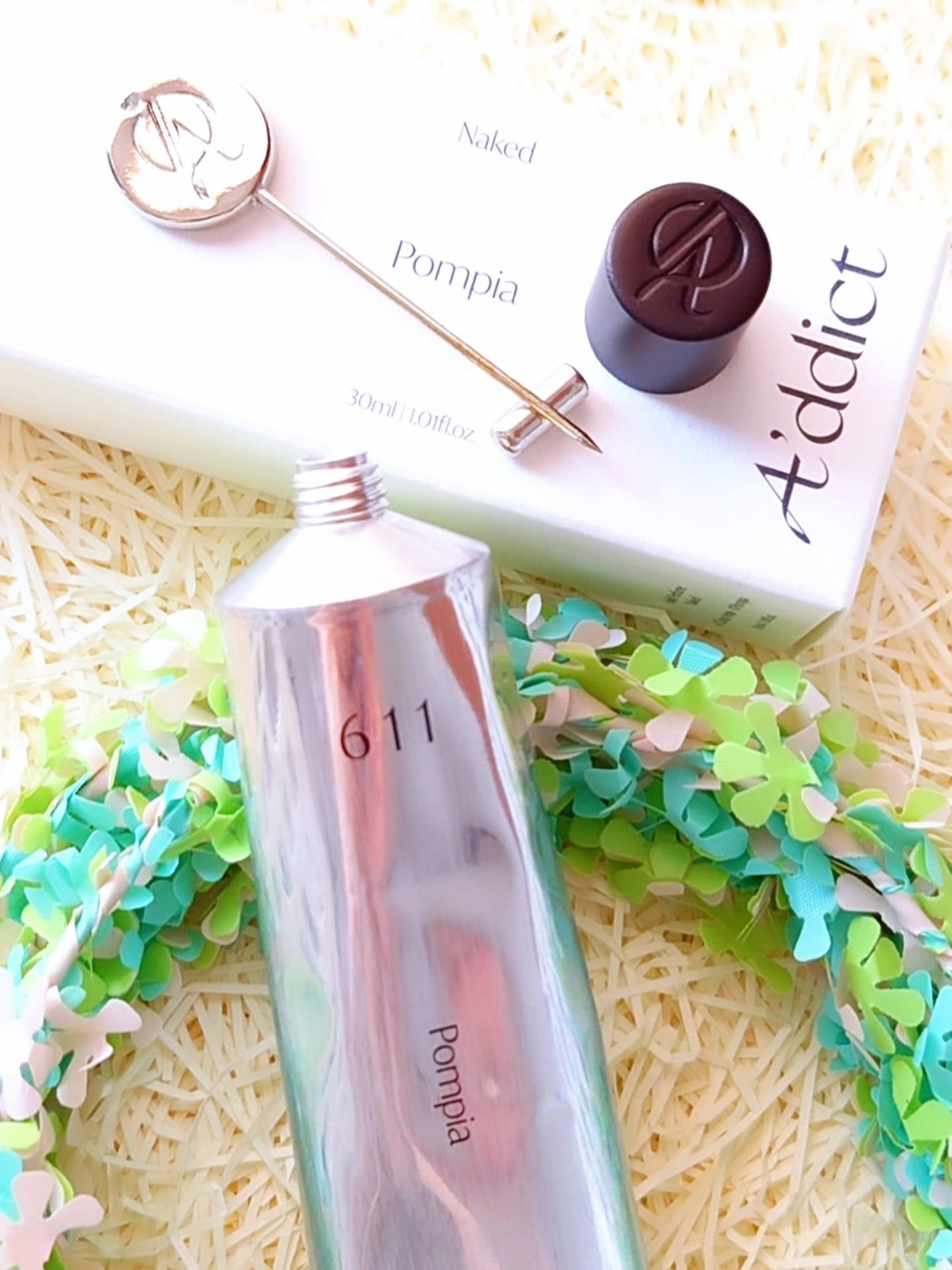 ソリッドパフューム ネイキッド ポムピア 611/Addct/練り香水を使ったクチコミ(3枚目)