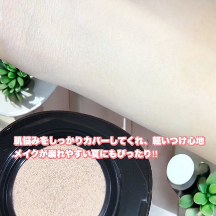 Pebble Blur Cushion/EITHER&/クッションファンデーションを使ったクチコミ(5枚目)