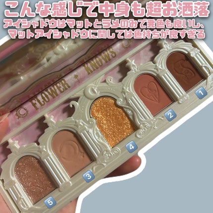 ユニコーンシリーズ アイシャドウパレット/FlowerKnows/アイシャドウパレットを使ったクチコミ(2枚目)