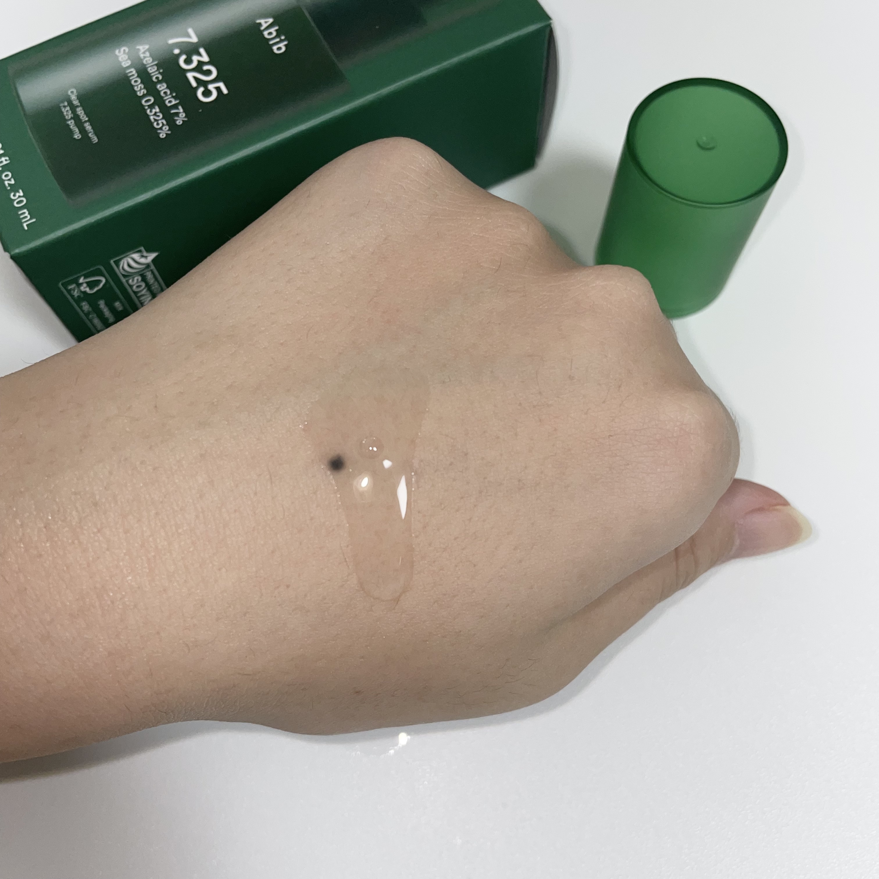 クリアスポットセラム7.325ポンプ/Abib /美容液を使ったクチコミ（2枚目）