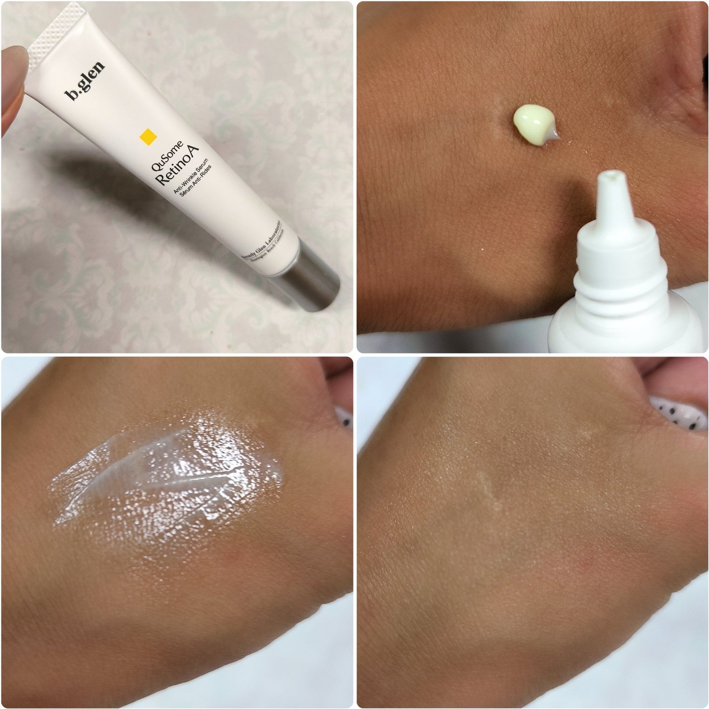 QuSomeレチノA/b.glen/美容液を使ったクチコミ(2枚目)