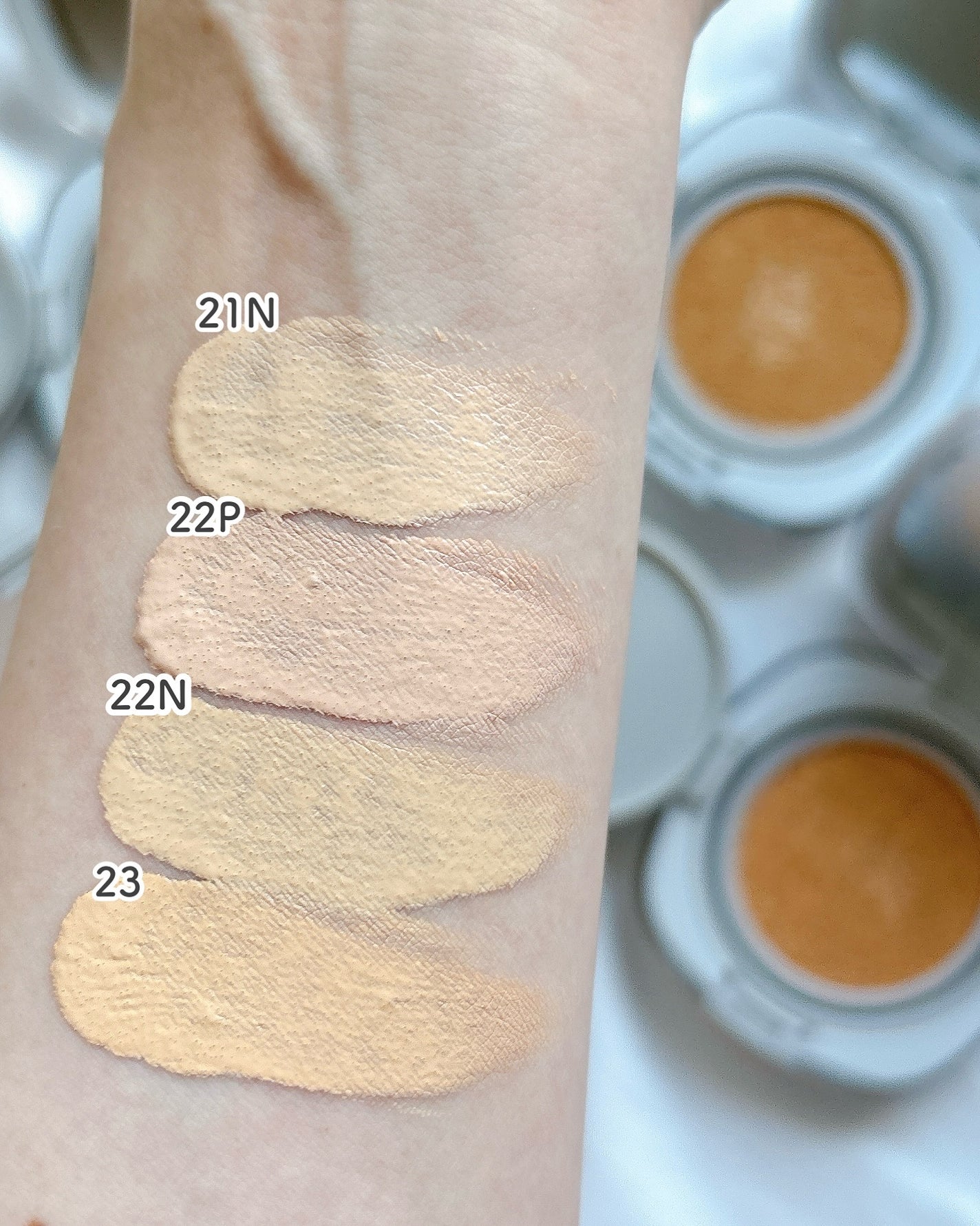 シームレスウェアクッション/wakemake/クッションファンデーションを使ったクチコミ(5枚目)