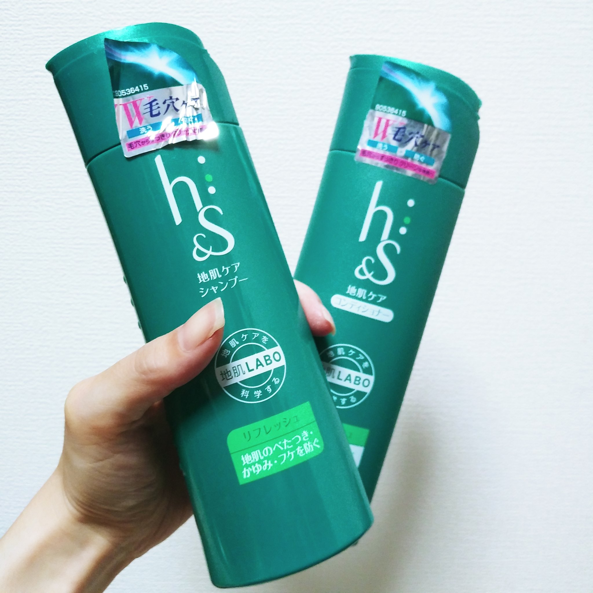 リフレッシュ シャンプー／コンディショナー/h&s/頭皮ケアを使ったクチコミ（1枚目）